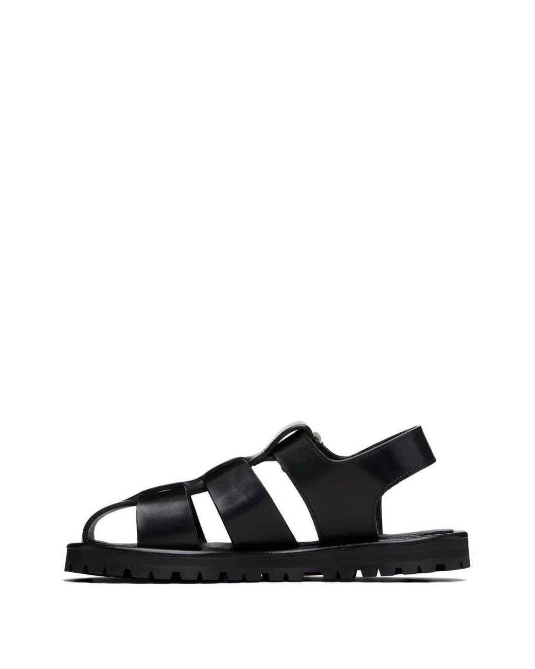 Studio Nicholson Black Sandom Sandals for men