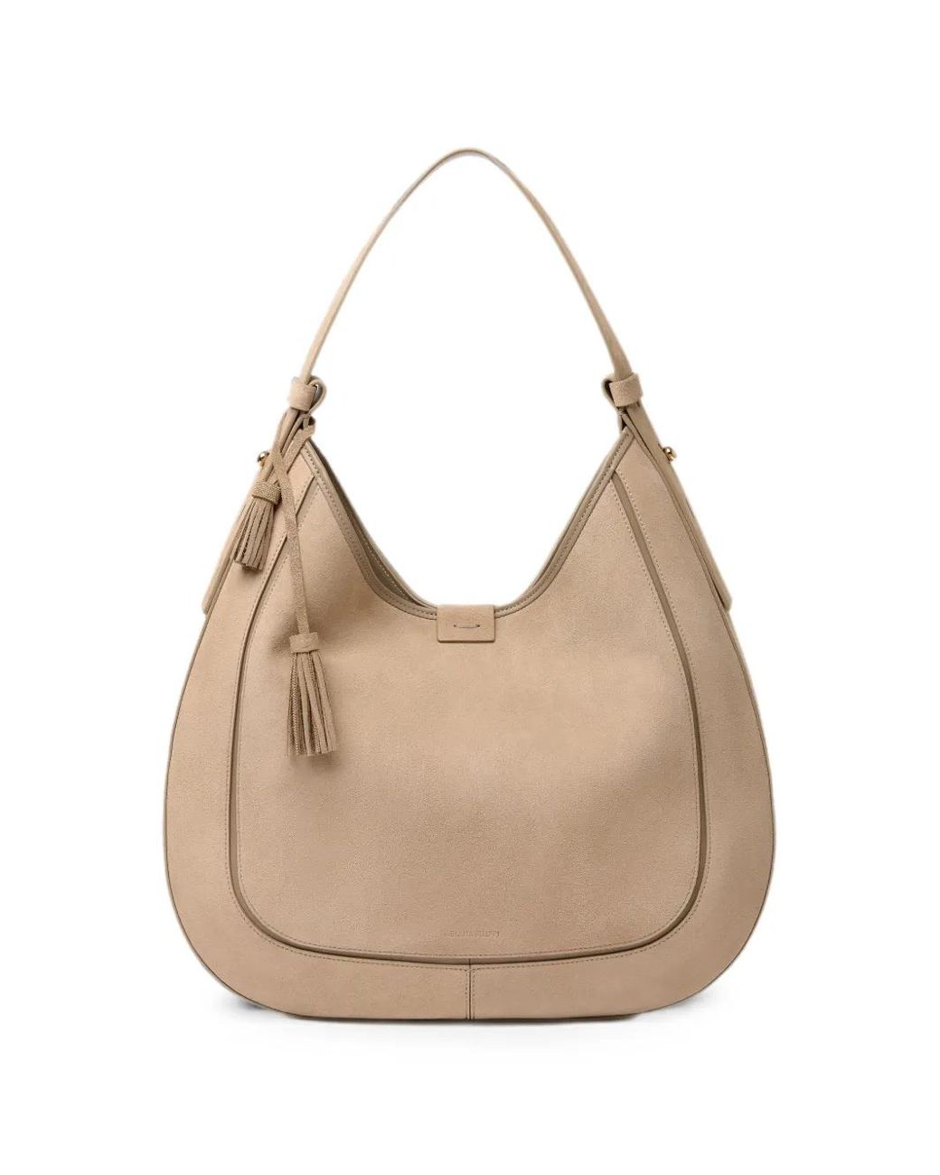Fabiana Filippi Natural Tassel-Detail Shoulder Bag