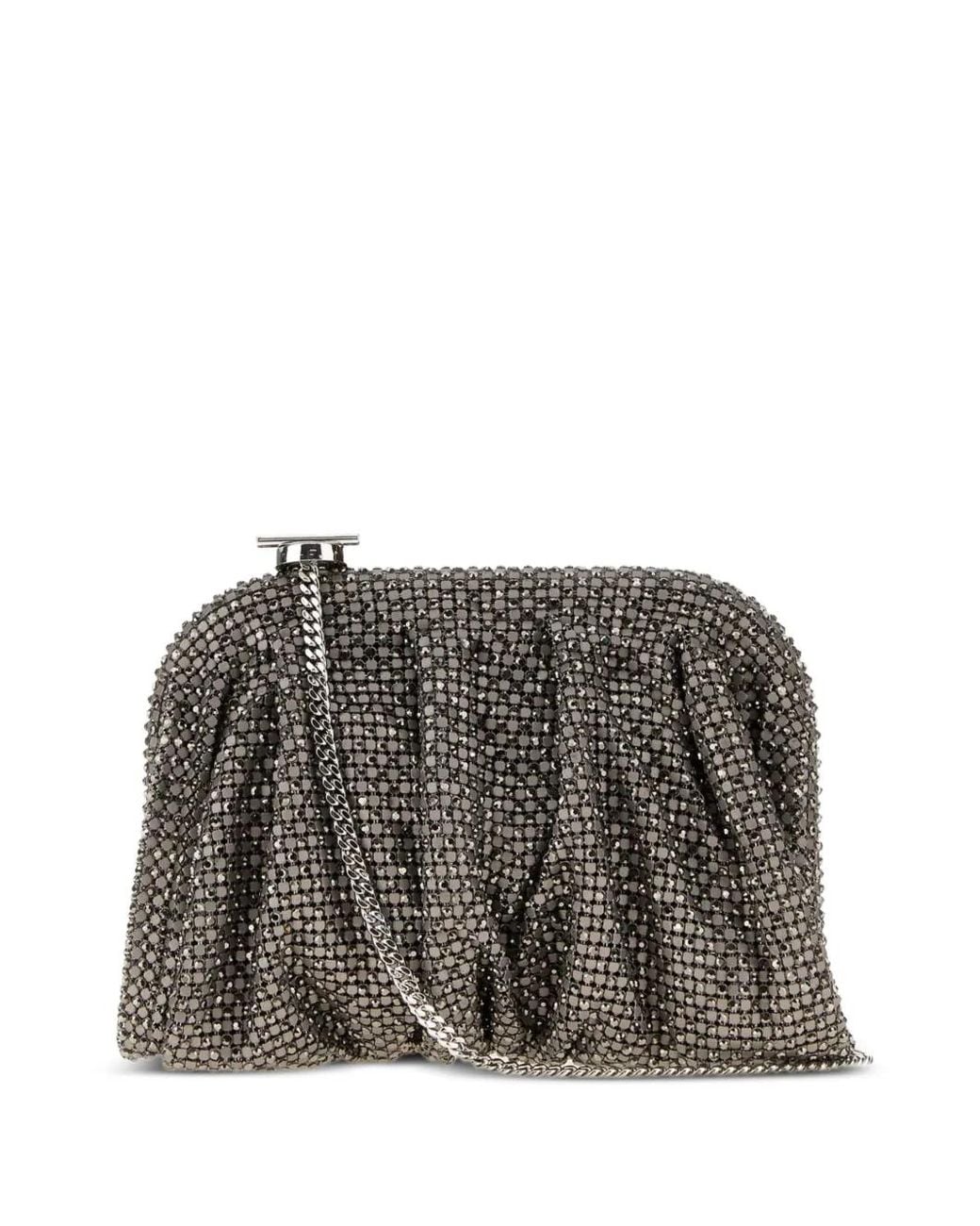 Benedetta Bruzziches Gray La Petite Venus Clutch Bag
