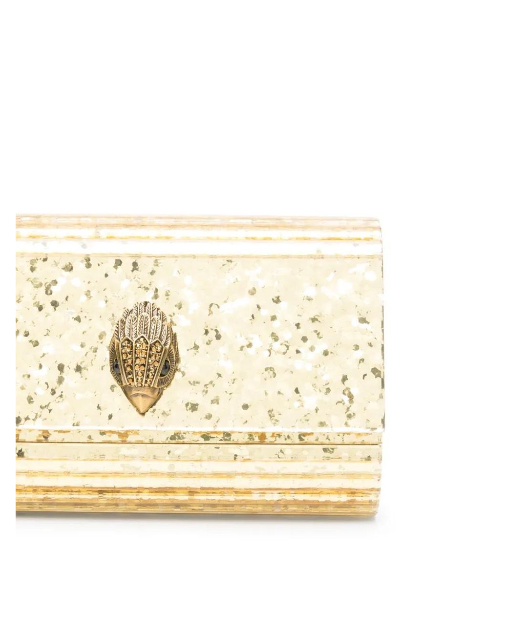 Kurt Geiger Natural Drench Party Eagle Clutch Bag