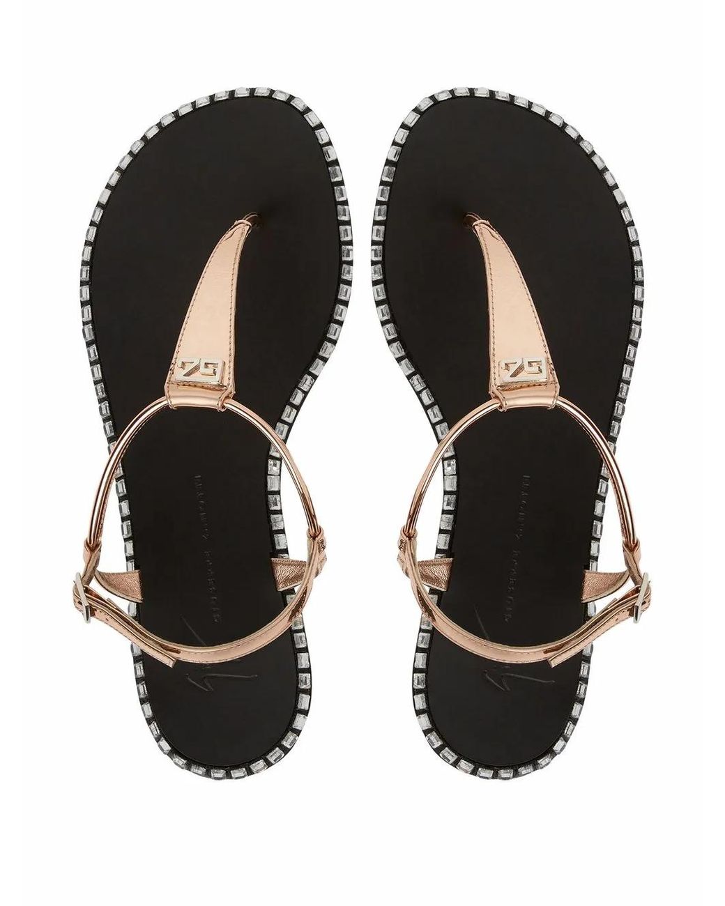 Giuseppe Zanotti Pink Bellatriks Studded Sandals