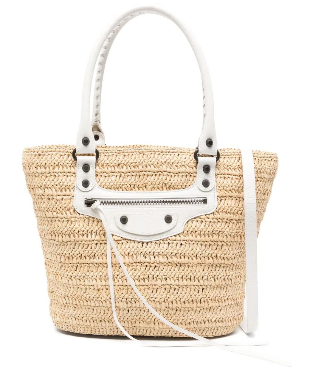 トートバッグ BALENCIAGA NATURAL LE CITY SMALL TOTES Balenciaga Small Le City Tote Bag in Natural | Lyst