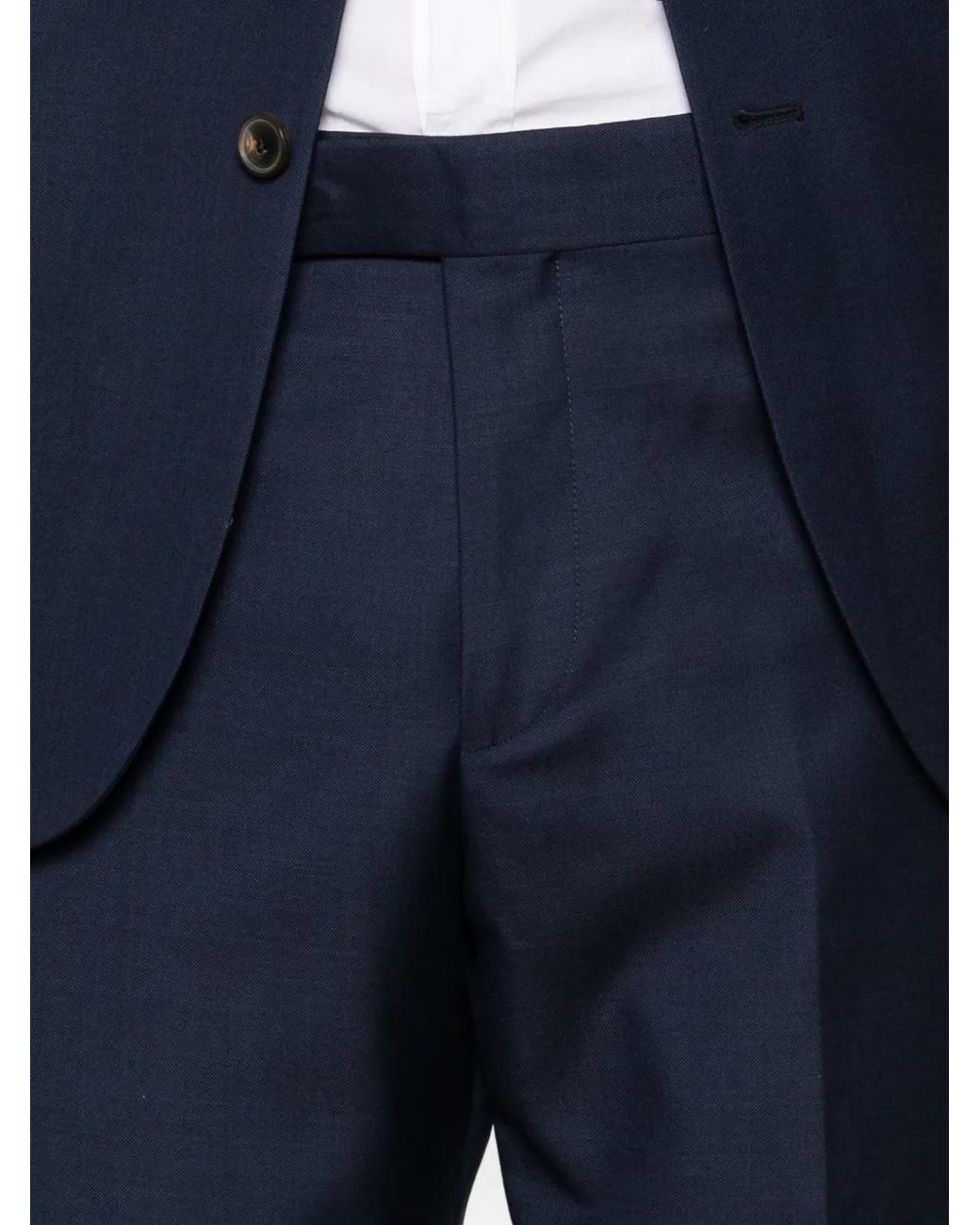 Paul Smith Blue Single-Breasted Suit for men