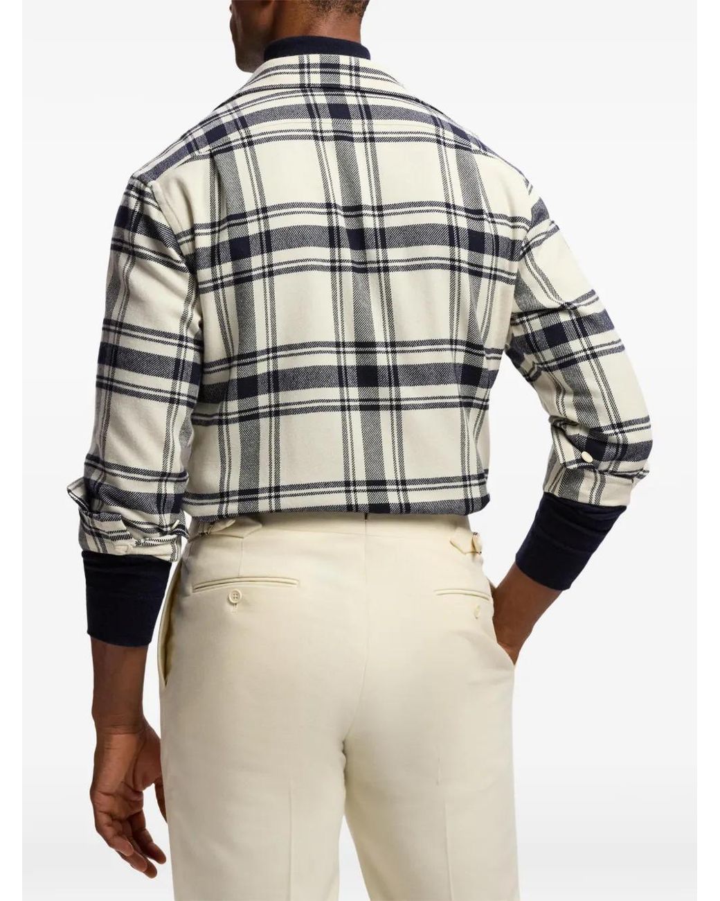 Ralph Lauren Geruit Cooper Overhemd in het White voor heren