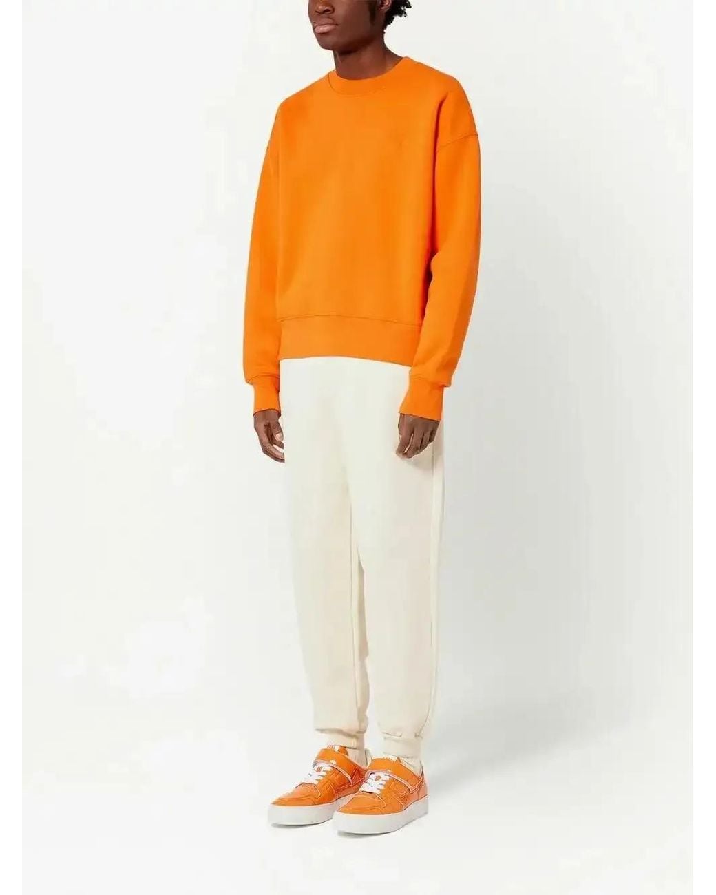 AMI Orange Sweat Ami De Coeur