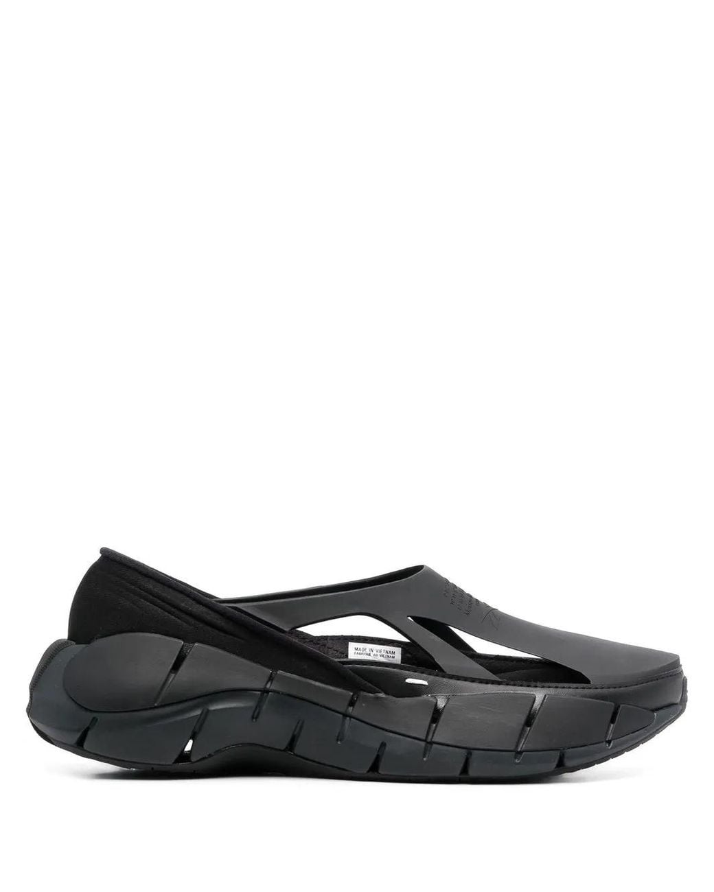 Maison Margiela Black X Reebok Cut-out Sneakers