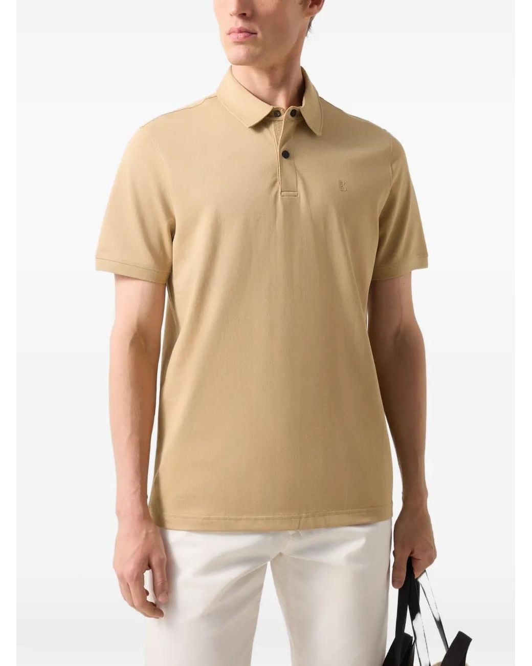 Bogner Natural Timo Piqué Polo Shirt for men