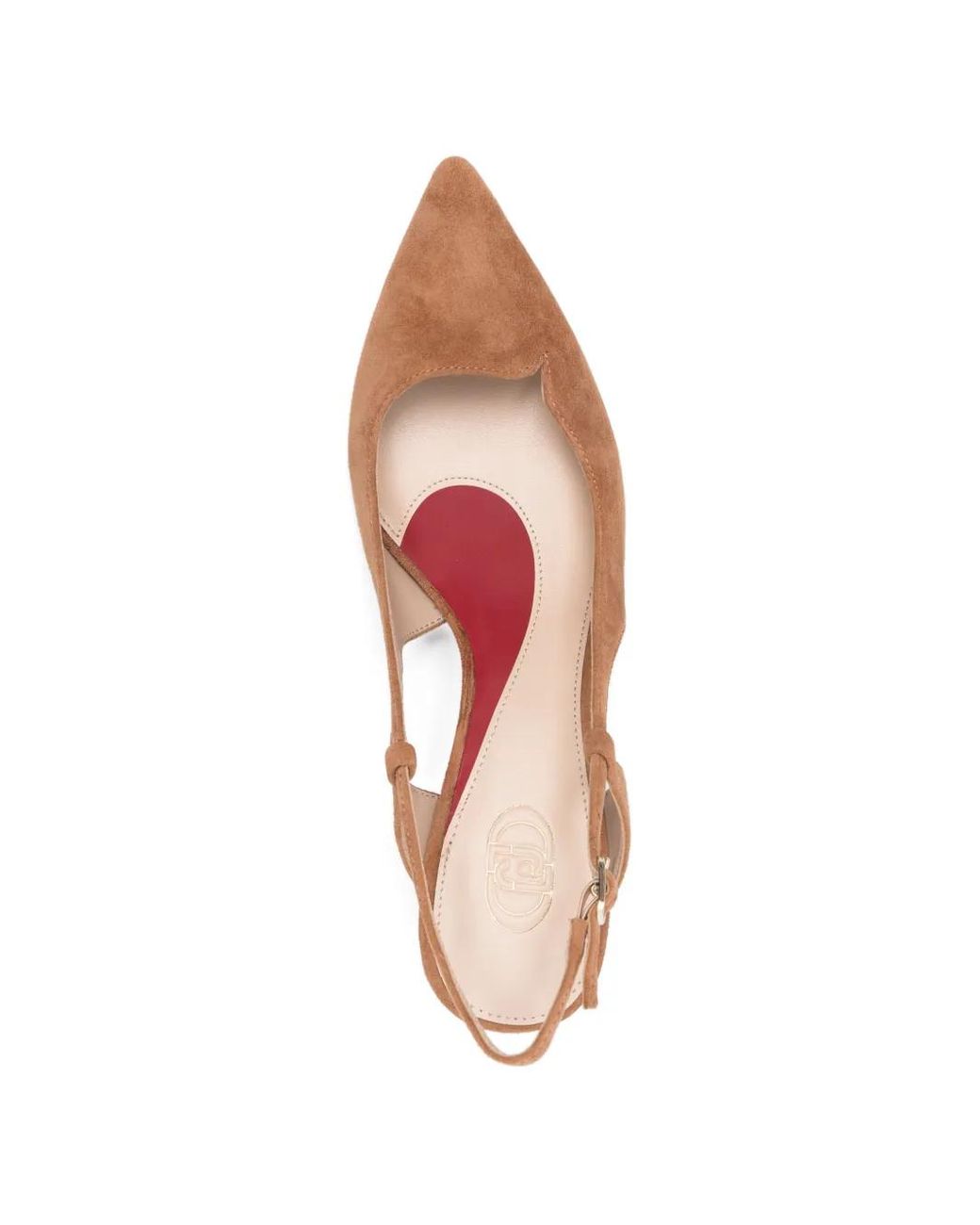 Liu Jo Natural Suede Slingback Pumps