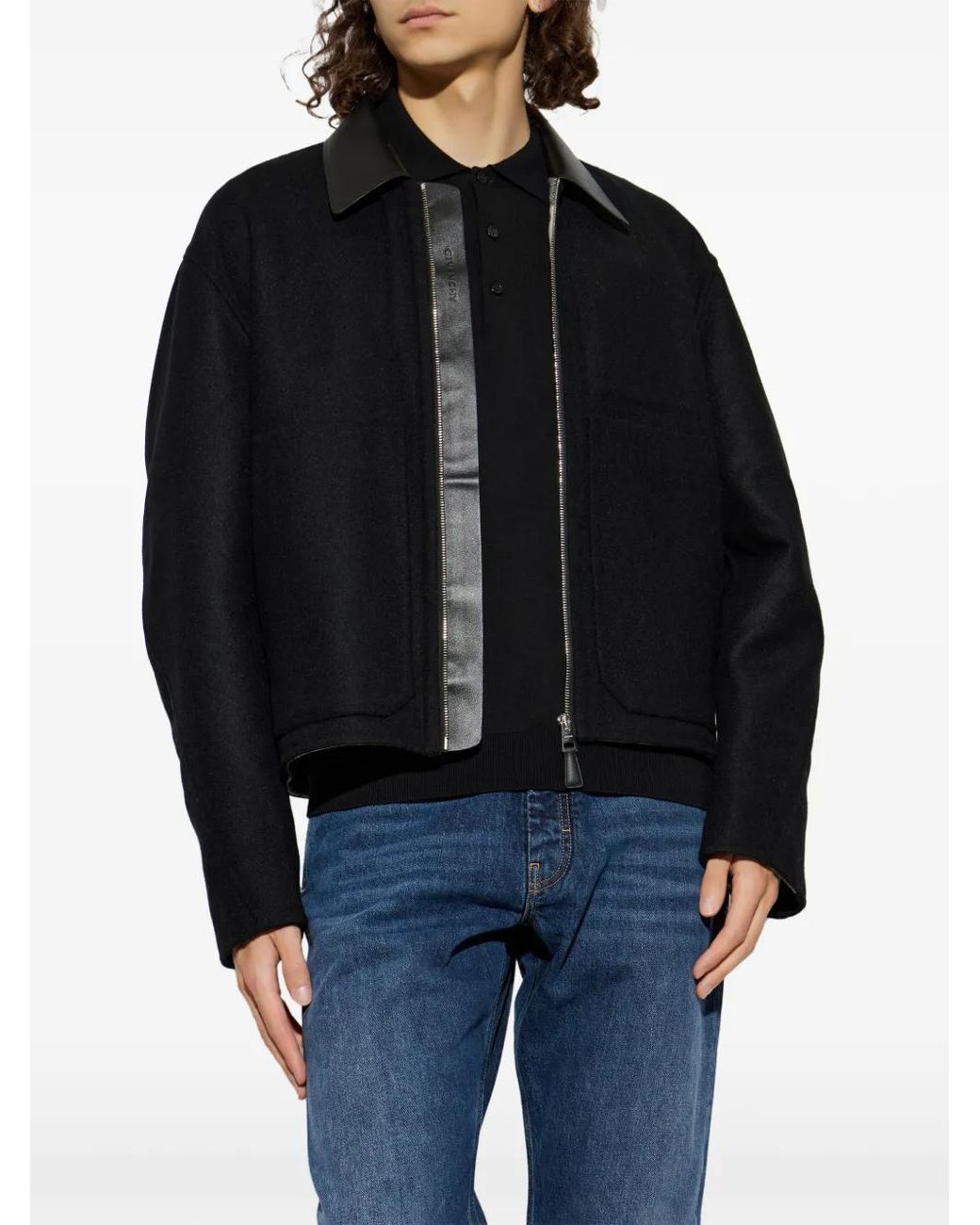 Givenchy Black Blouson for men