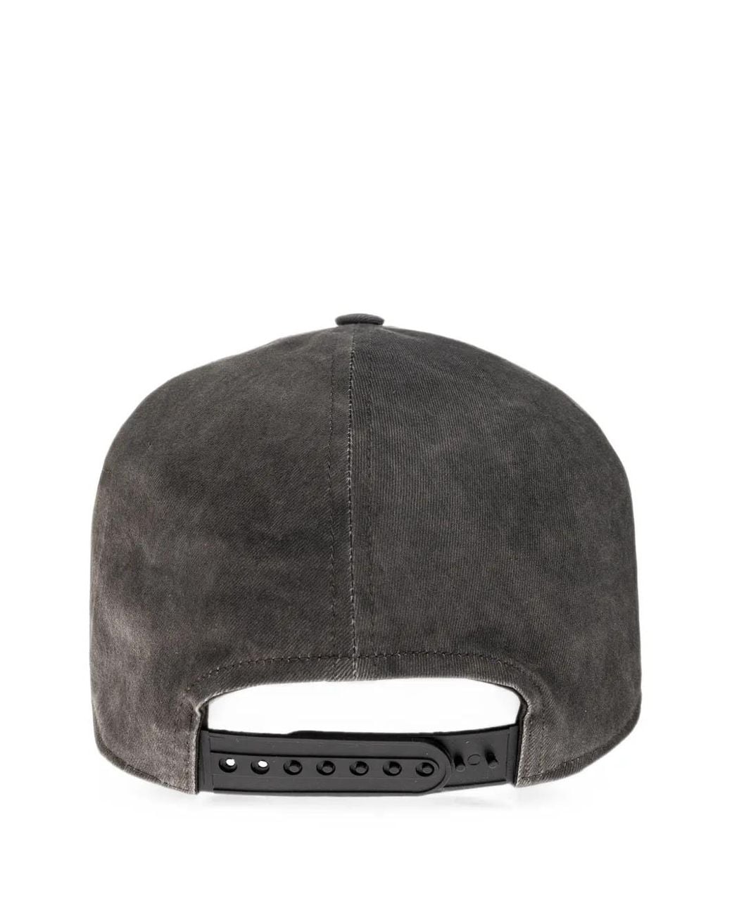 Rick Owens Gray Six-Panel Baseball Cap
