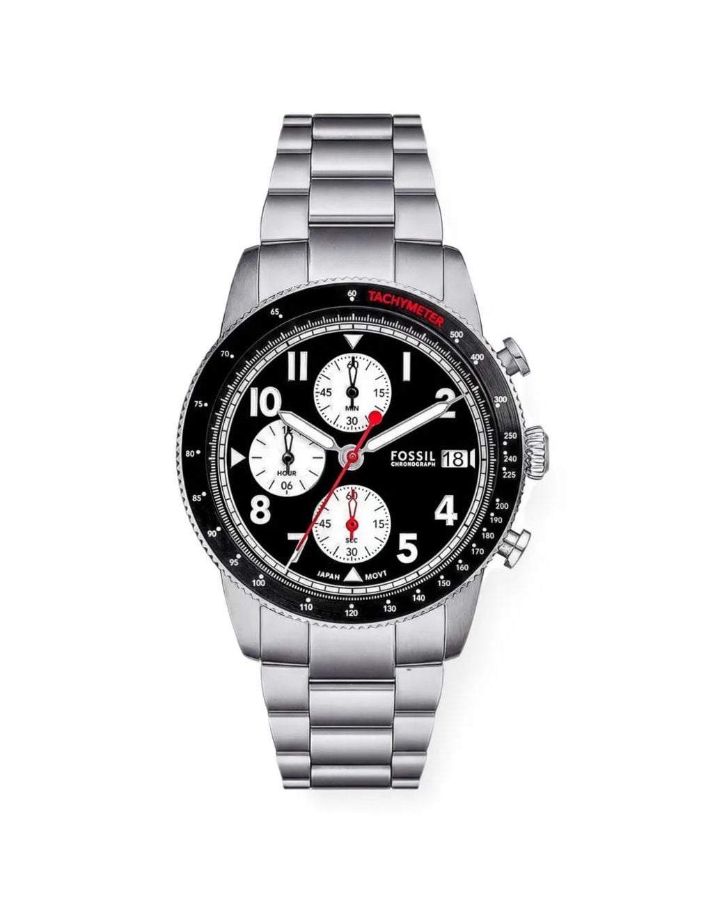 Fossil White Sport Tourer 42Mm Watch for men