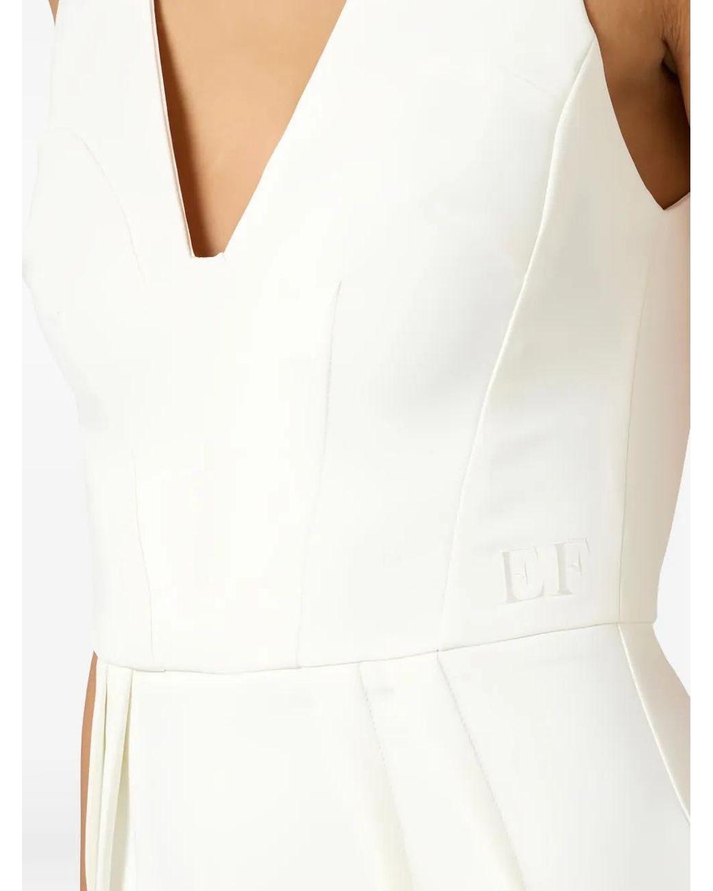 Elisabetta Franchi White Dress