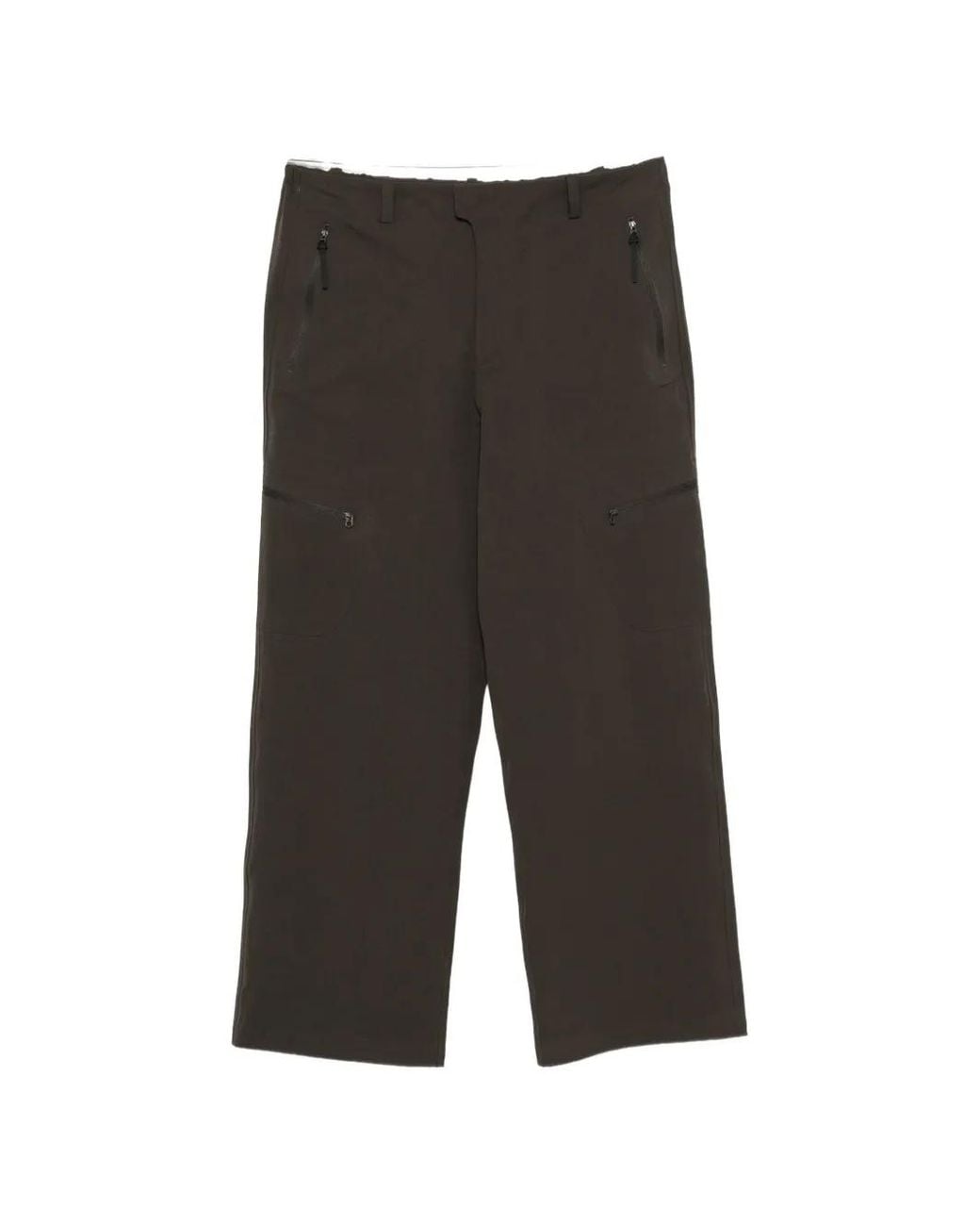 Hiking Patrol Gray Zip-Pocket Cargo Pants for men