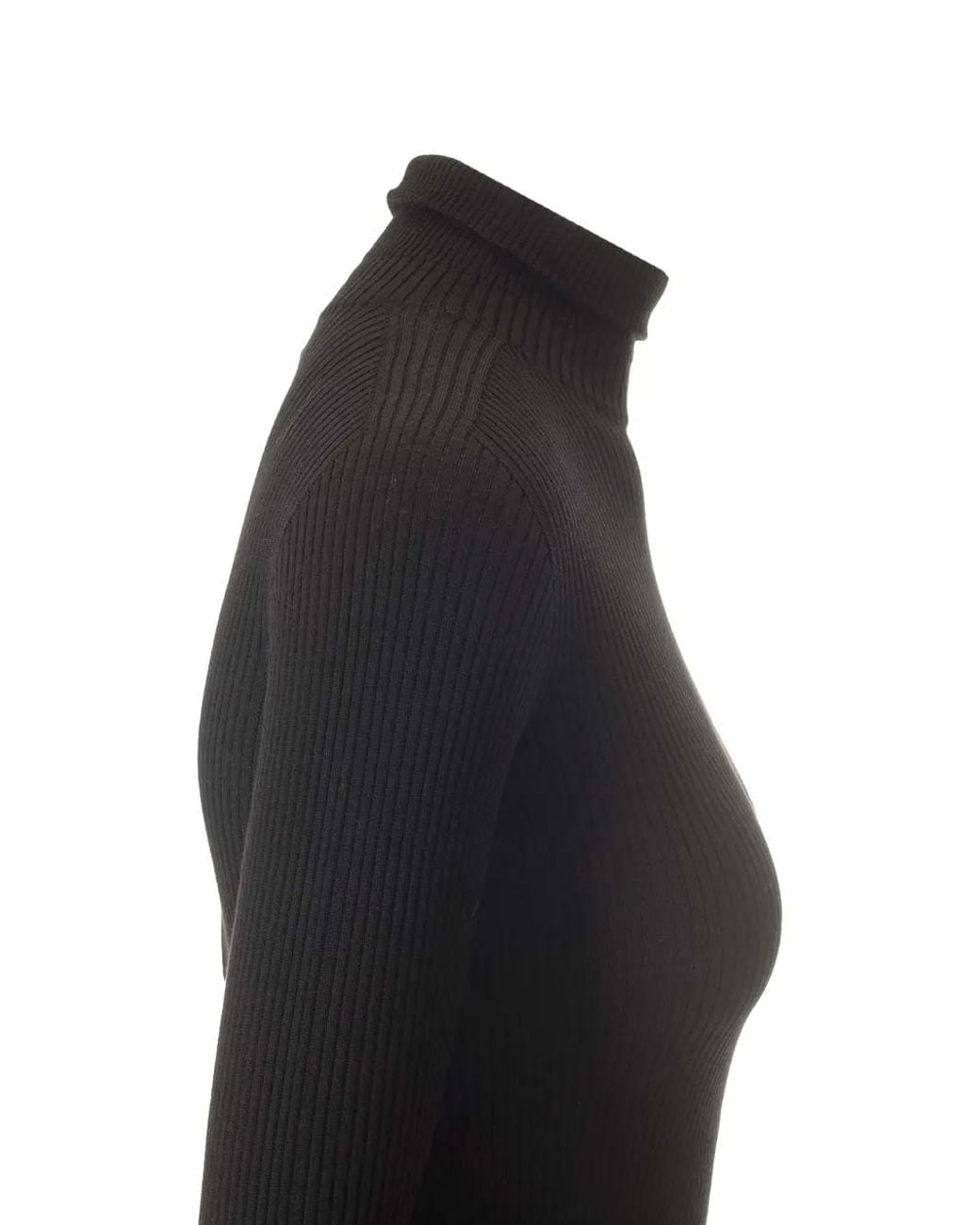 Sportmax Black Wool Sweater