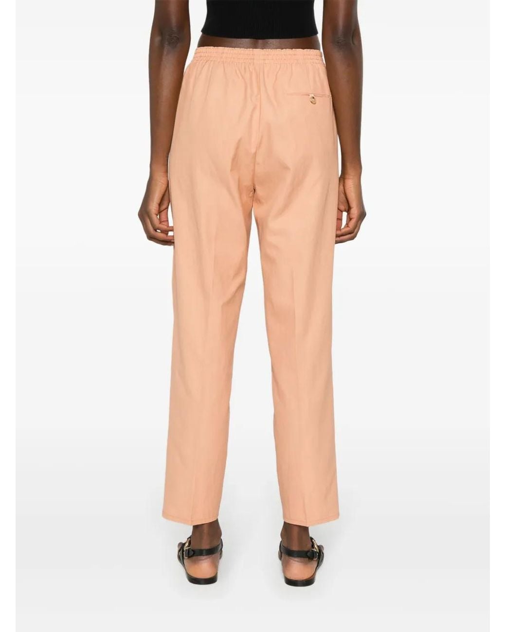 Forte_forte Natural Textured Tapered Trousers