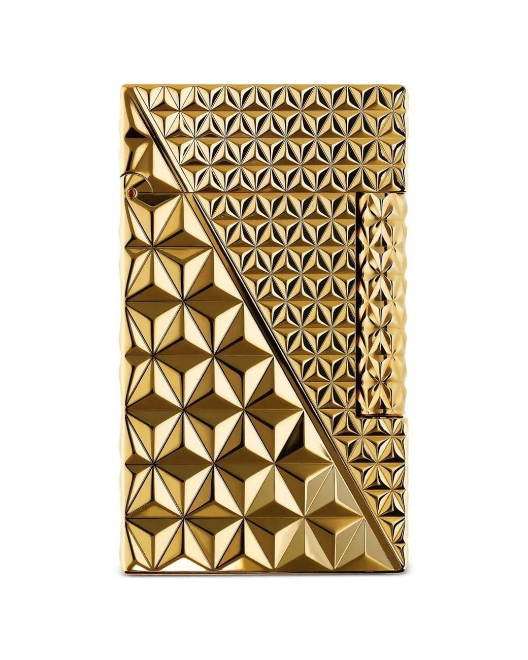 S T Dupont Metallic Line 2 Double Fire X Lighter