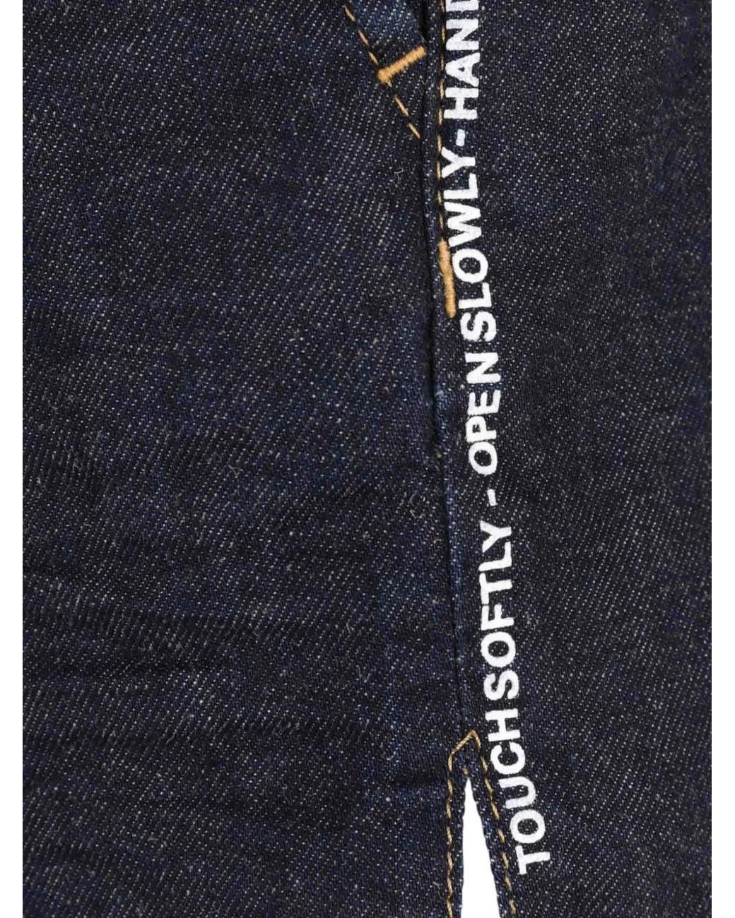 DSquared² Blue Dark Weight Wash Pull On Shorts for men