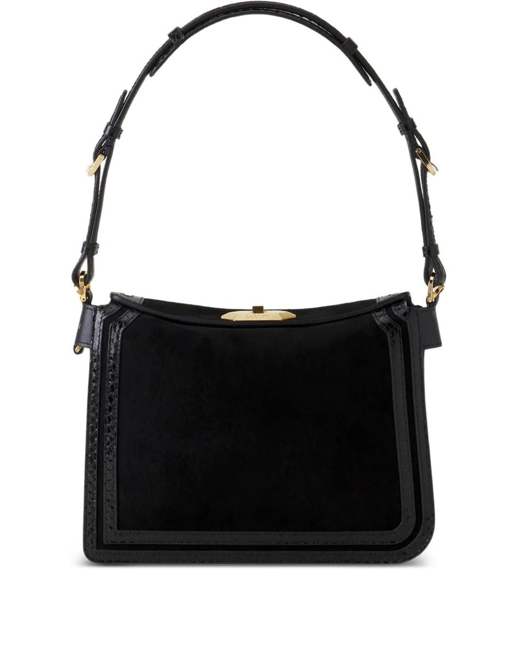 Lanvin Black Compagnon 20 Bag