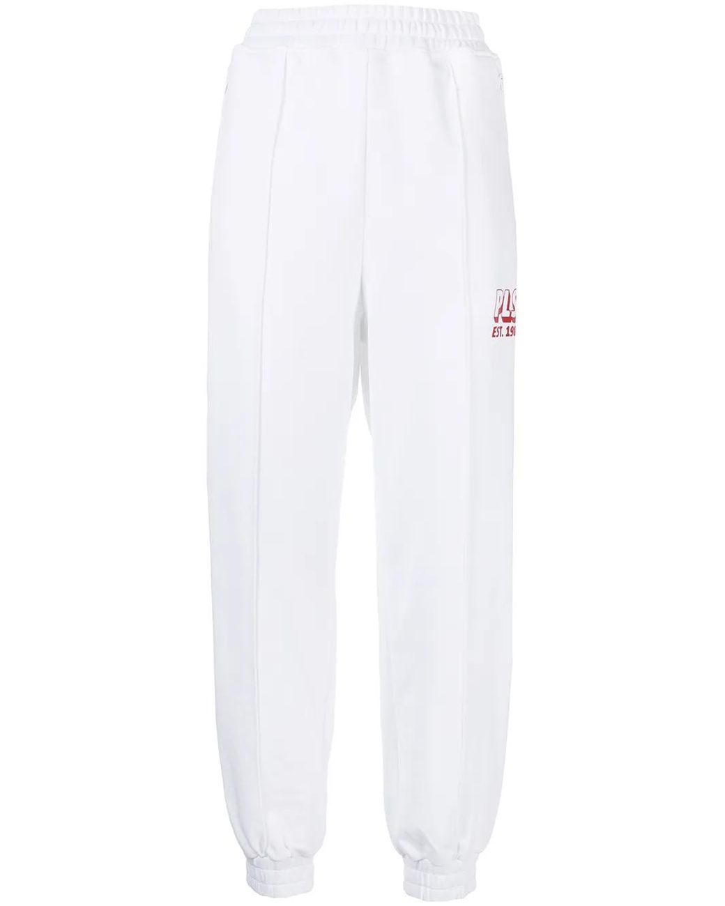 Philosophy Di Lorenzo Serafini White Logo-Print Track Pants