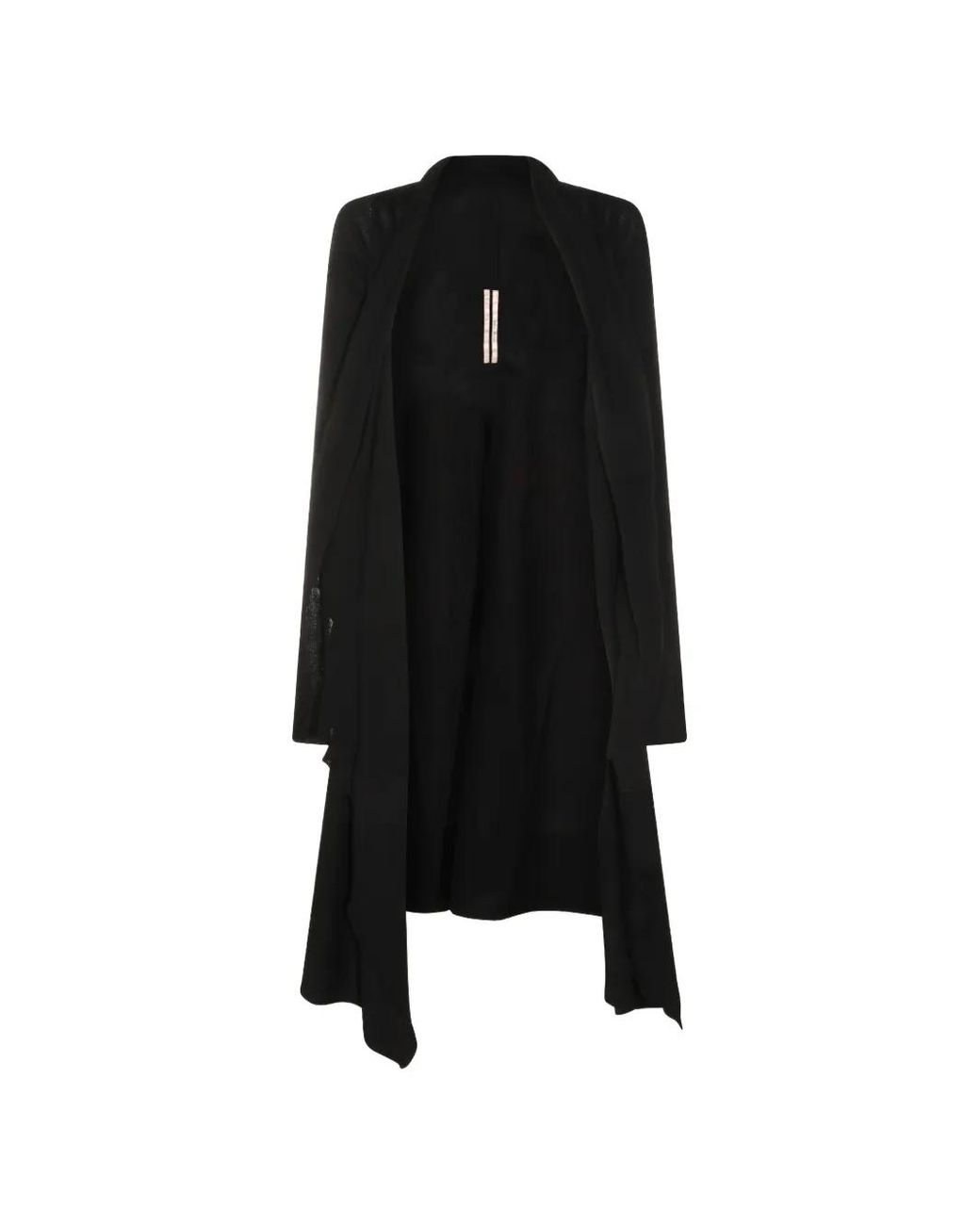 Rick Owens Black Tower Long Wrap