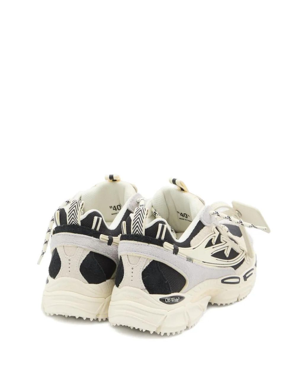 Off-White c/o Virgil Abloh White Suede Be Right Back Sneakers for men
