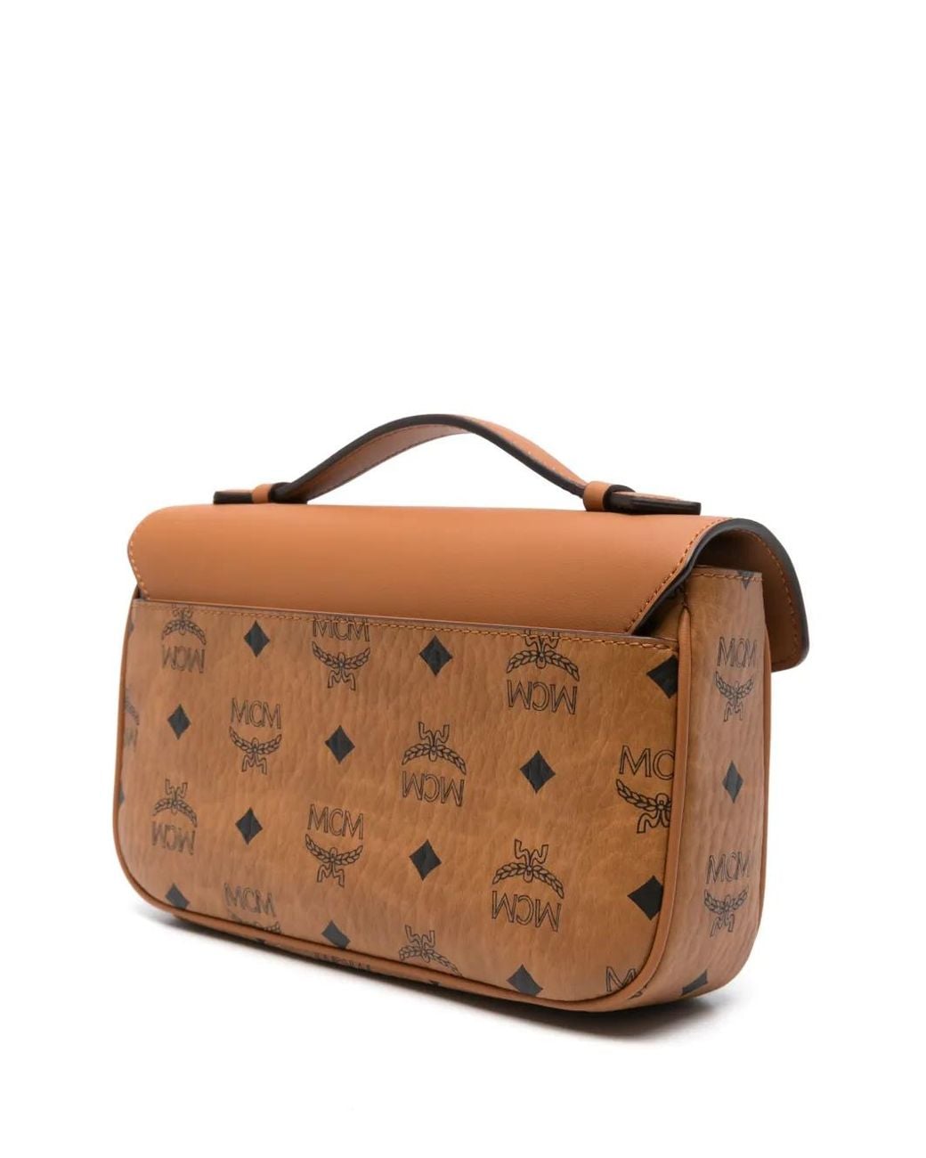 MCM Brown 'Tracy' Medium Shoulder Bag