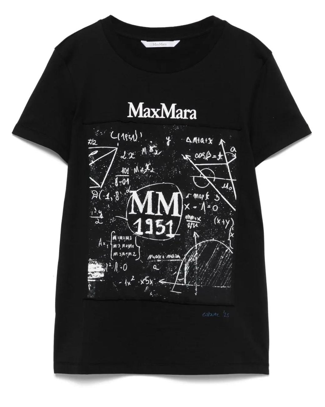 Max Mara Black T-Shirt Colibri