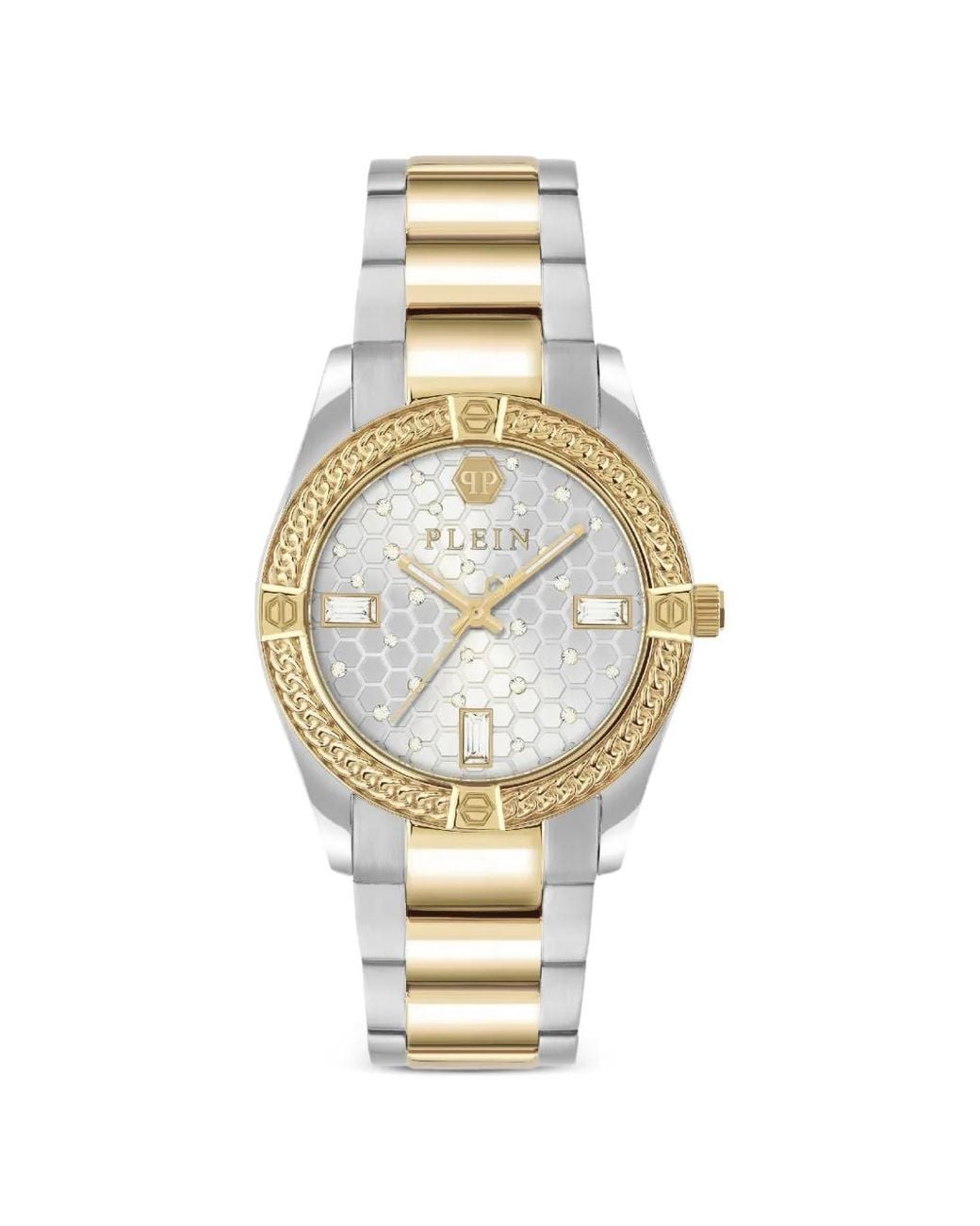 Philipp Plein Metallic Plein Icon Chain 36Mm Watch