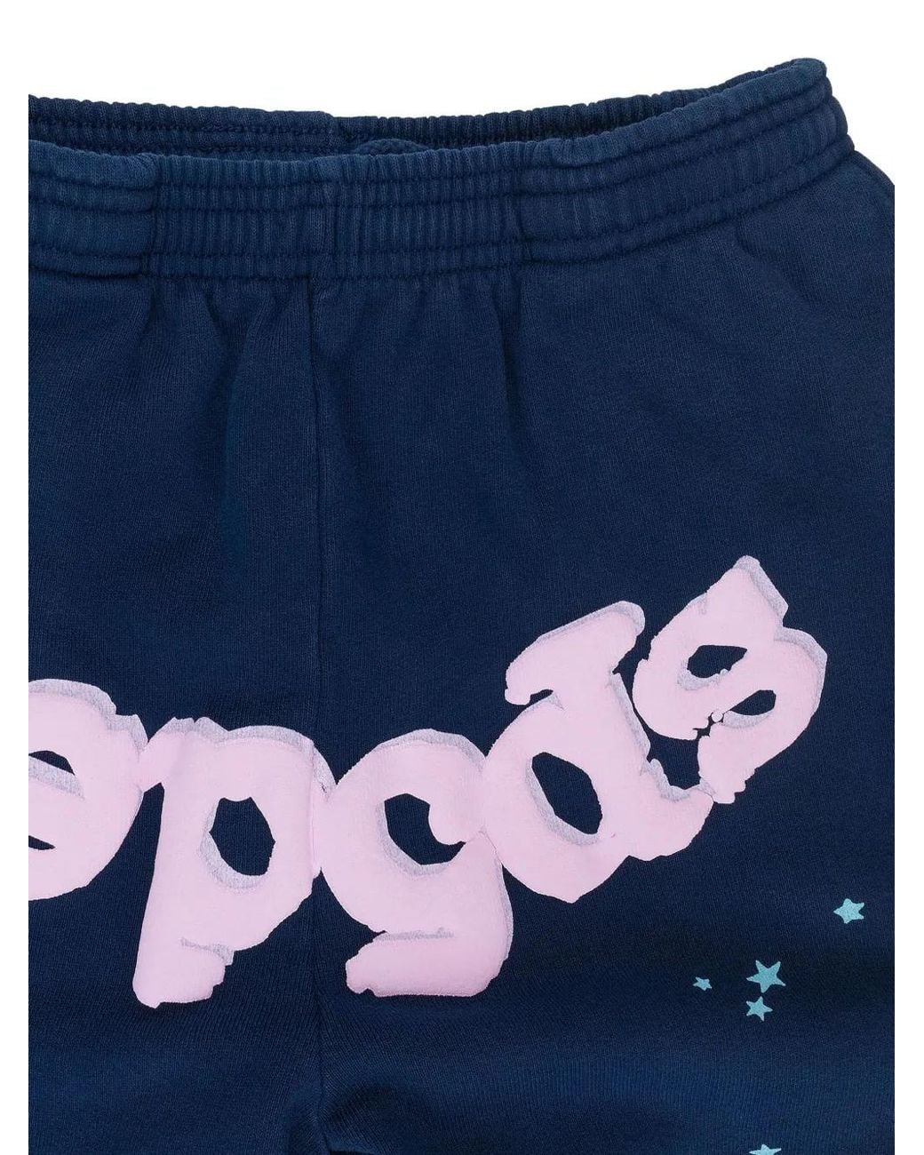 Sp5der Blue Og Web Sweatpants for men