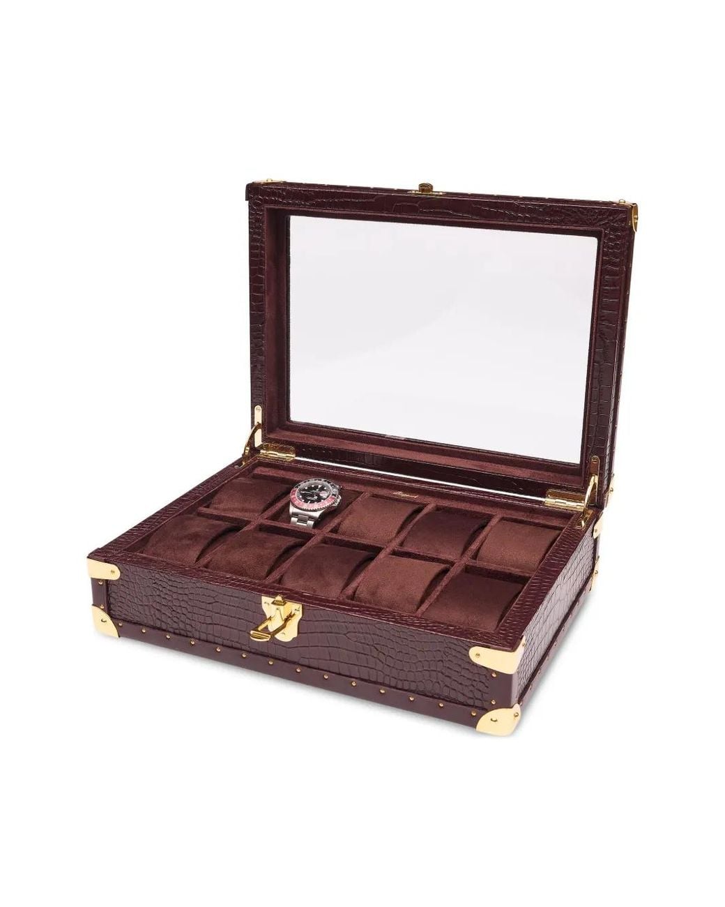 Rapport Brown Brompton Optic Eight Watch Box for men