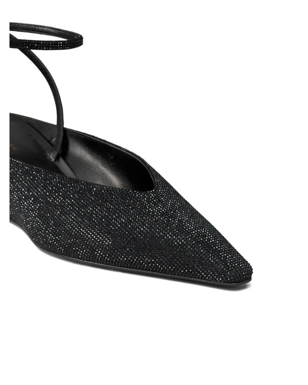 Tory Burch Black "Pave" Wedge 50Mm