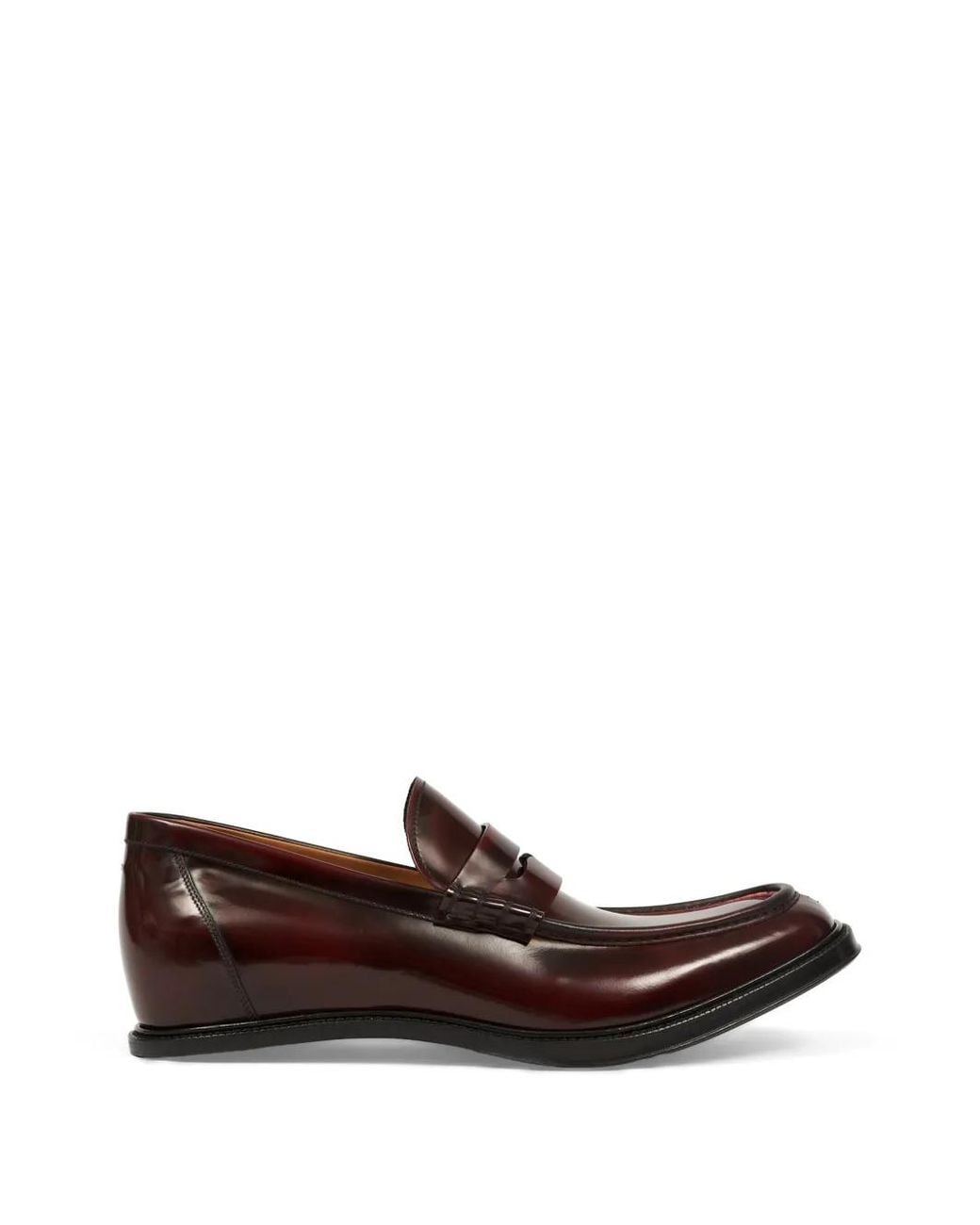 Maison Margiela Brown Heel-Less Loafers for men