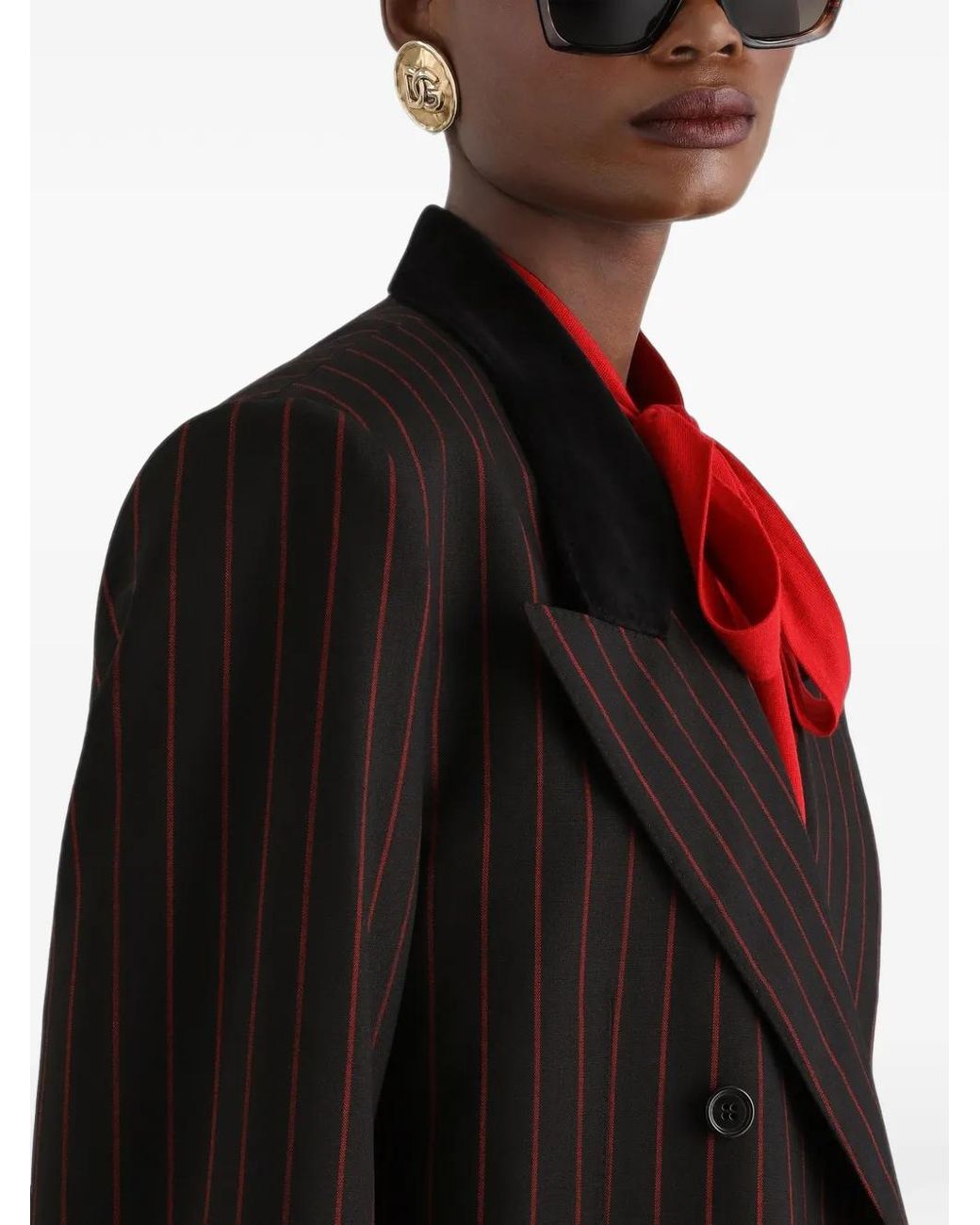 Dolce & Gabbana Black Double-Breasted Jacket