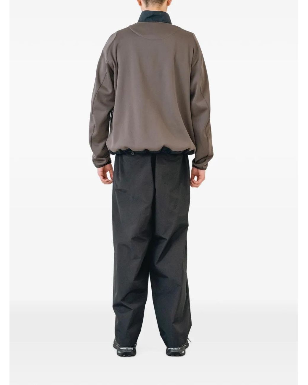 Yoshio Kubo Gray Ghost Truck Panelled Jacket for men