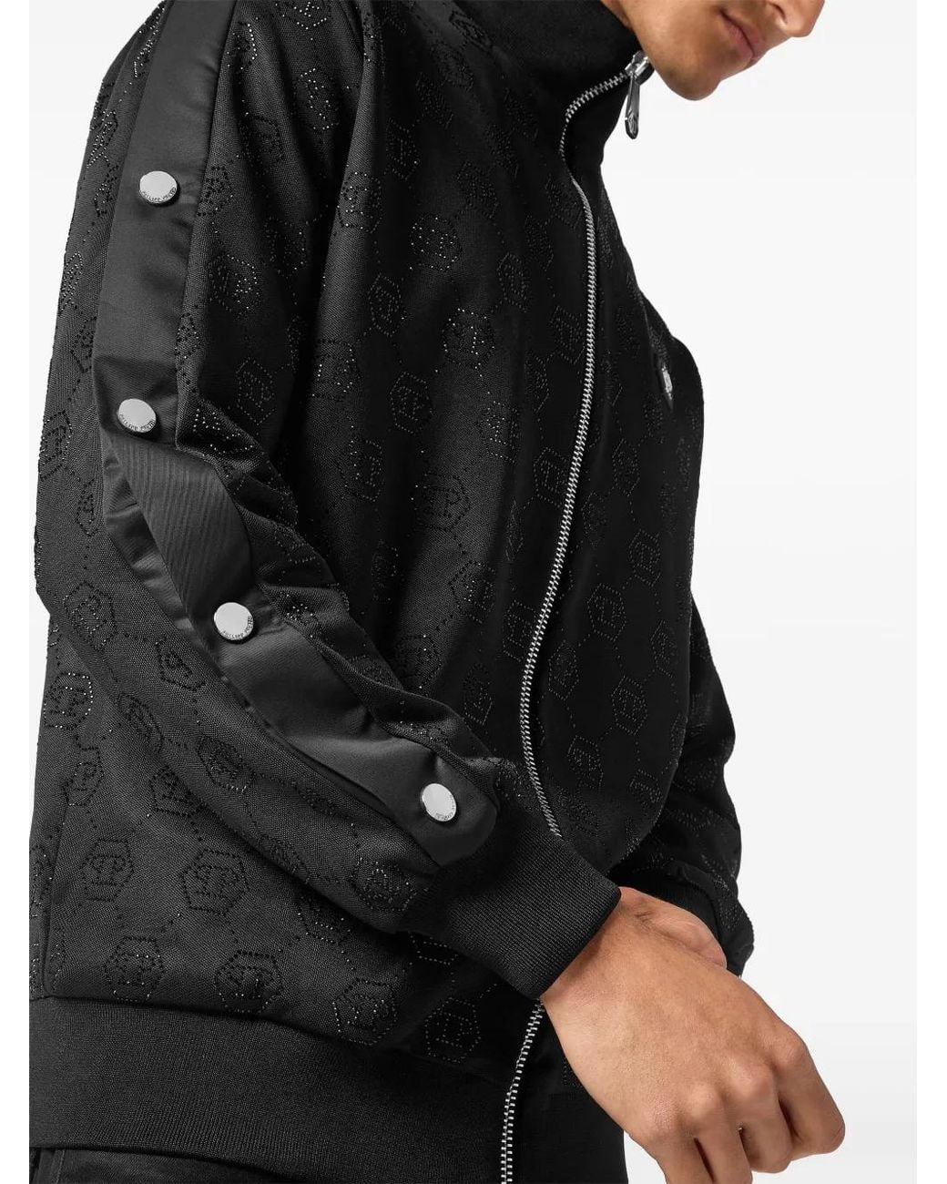 Philipp Plein Jack Verfraaid Met Monogram in het Black voor heren