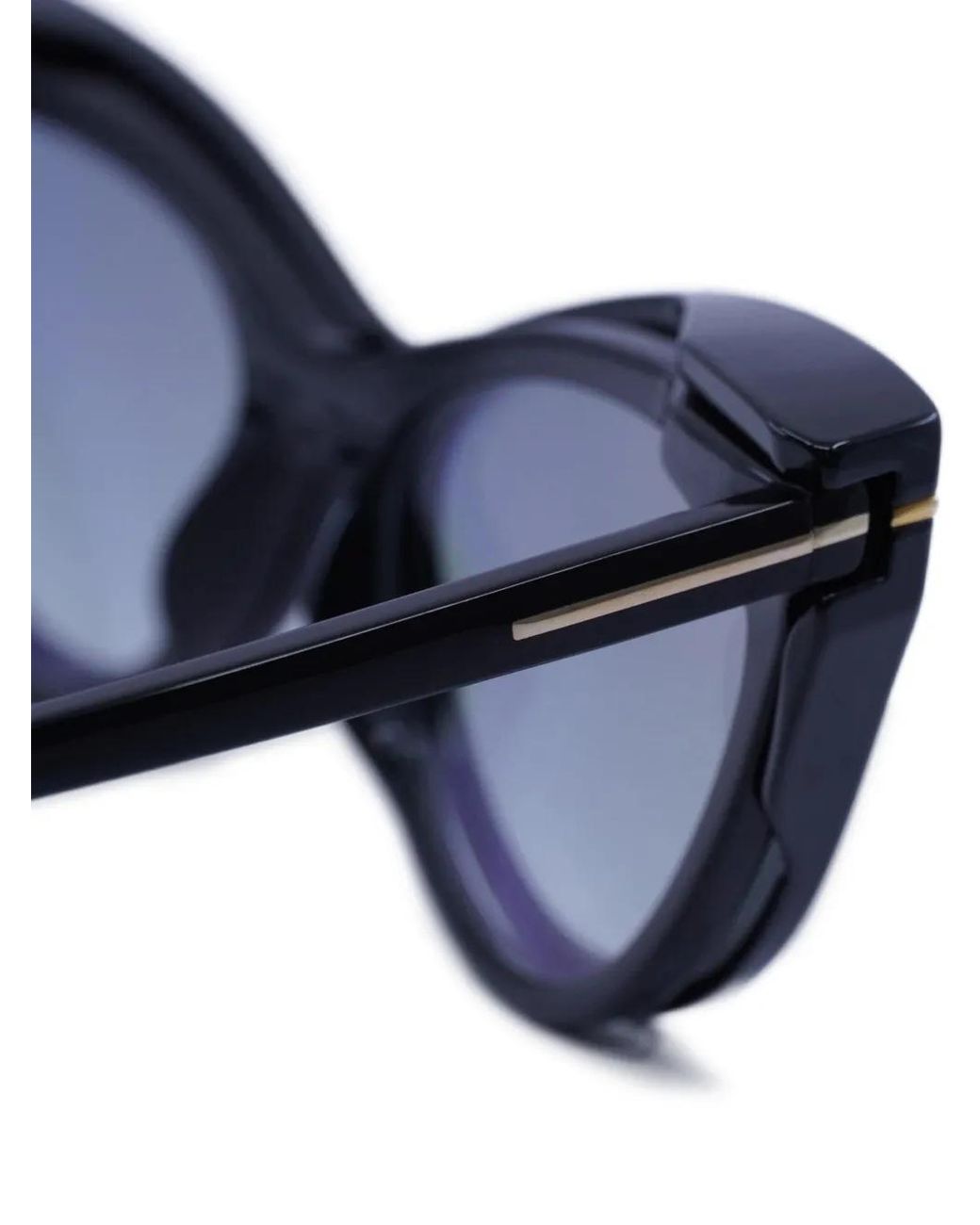Tom Ford Blue Cat-Eye Frame Glasses