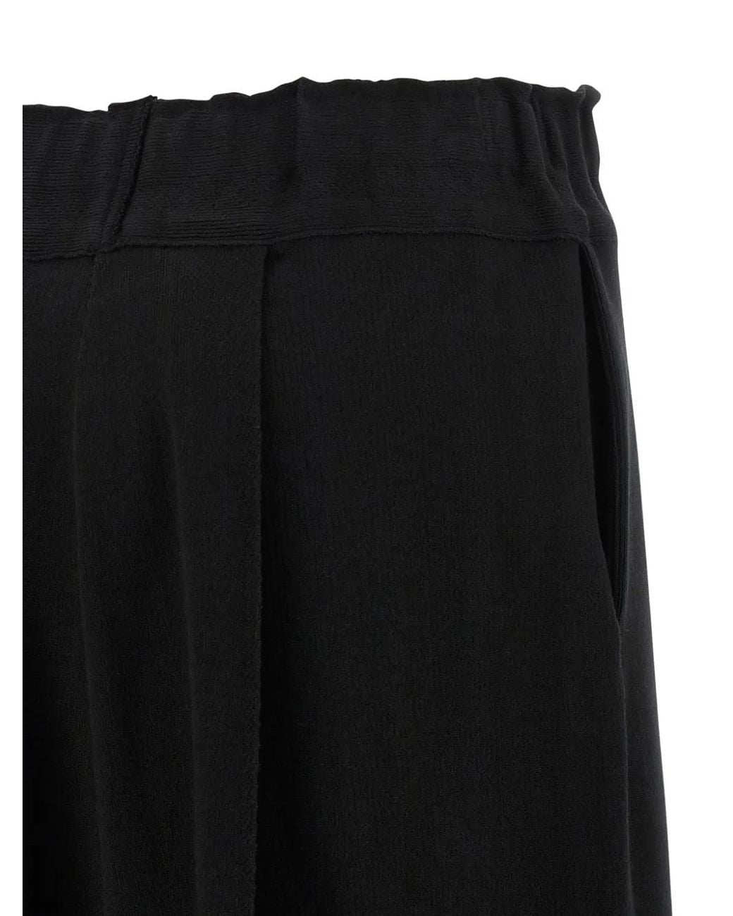 Issey Miyake Black Campagne' Pants