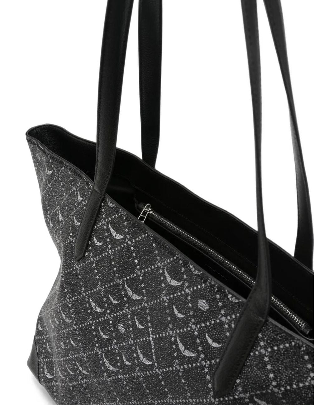 Zadig & Voltaire Black Z Shopper Xl Monogram