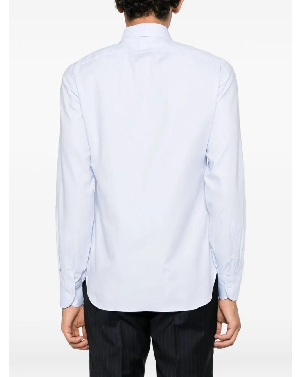 Borriello White Long-Sleeve Shirt for men