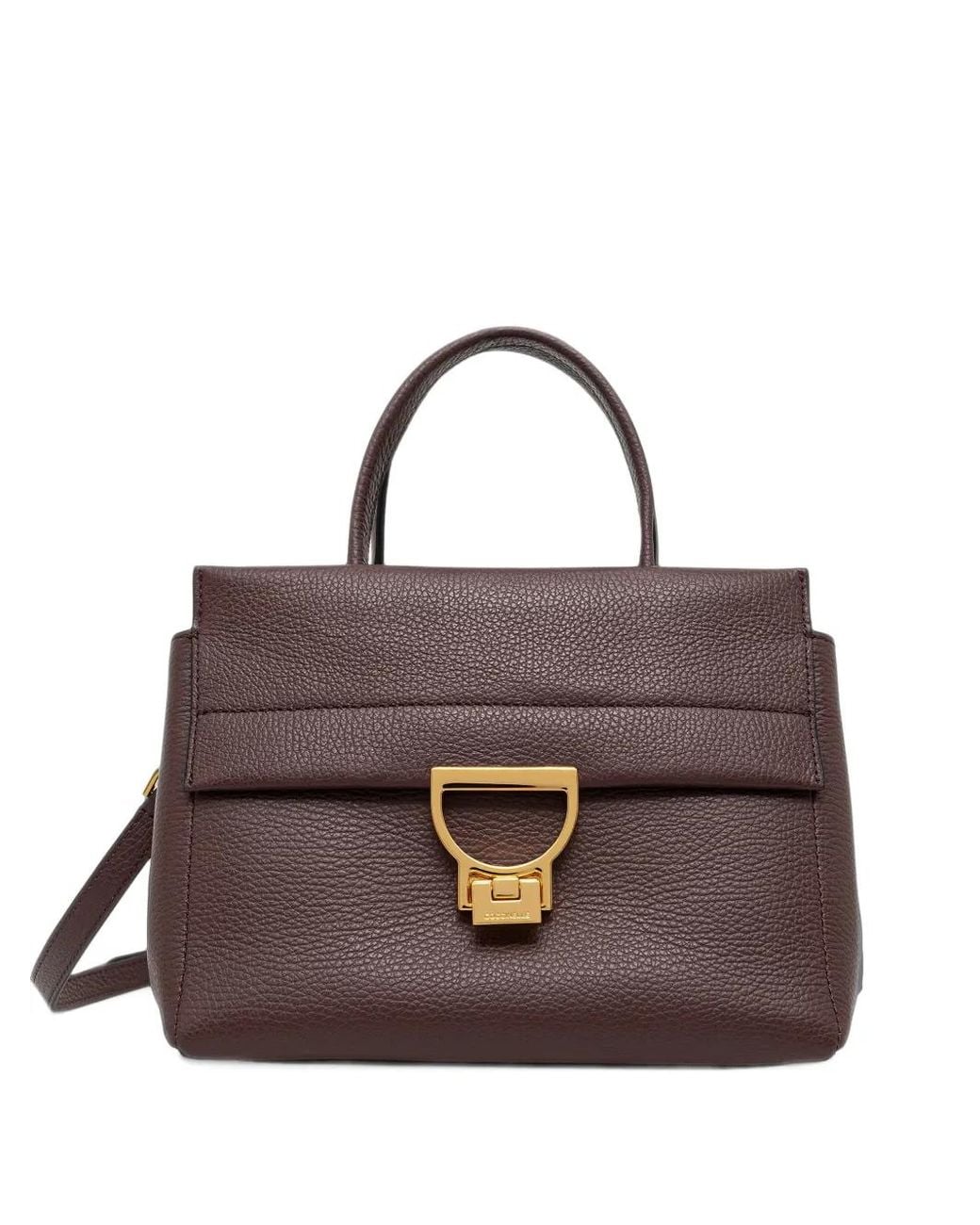Coccinelle Brown Arlettis Leather Tote Bag