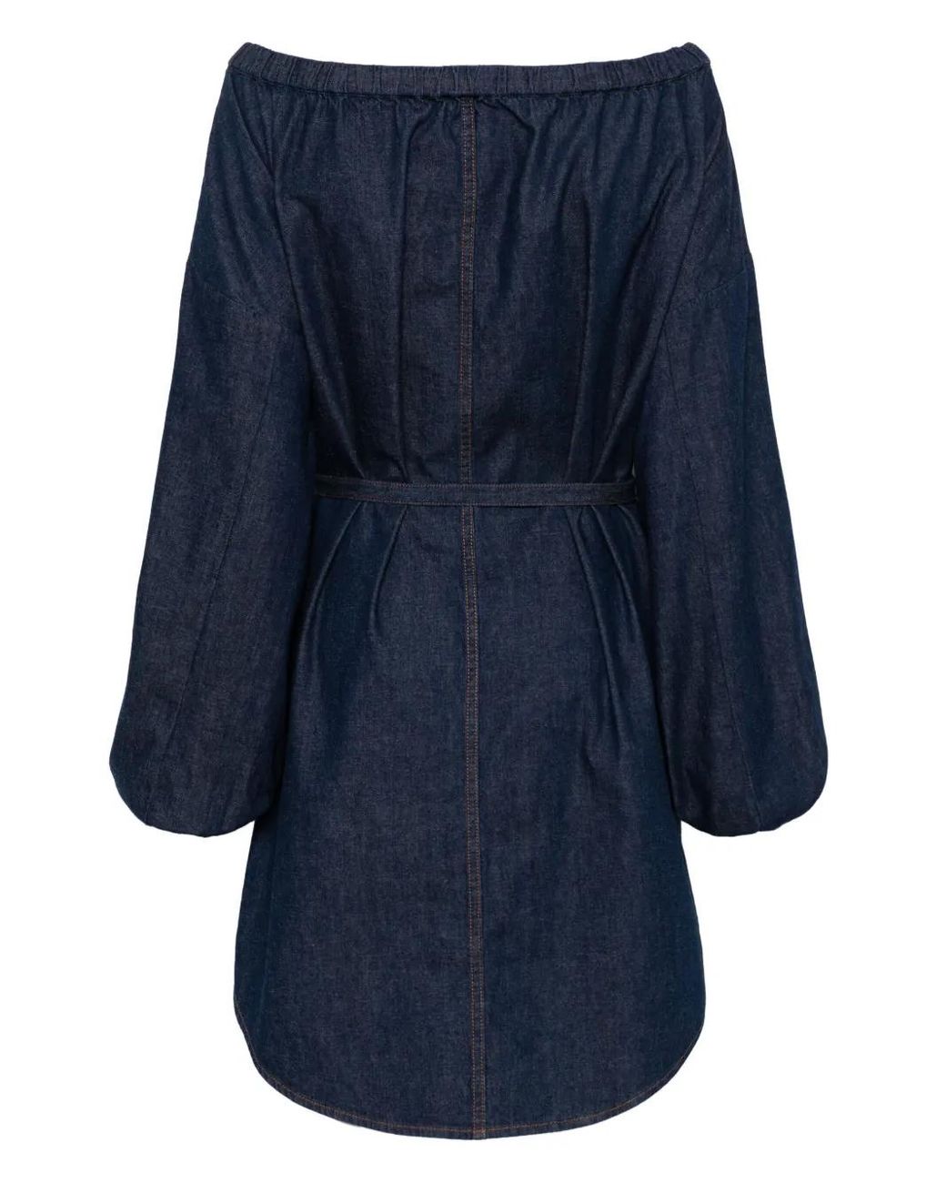 Zimmermann Denim Pocket Dress Zimmermann Wylie Railway Blue Denim