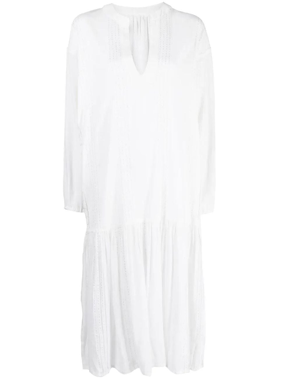 Lemlem Blousejurk in het White