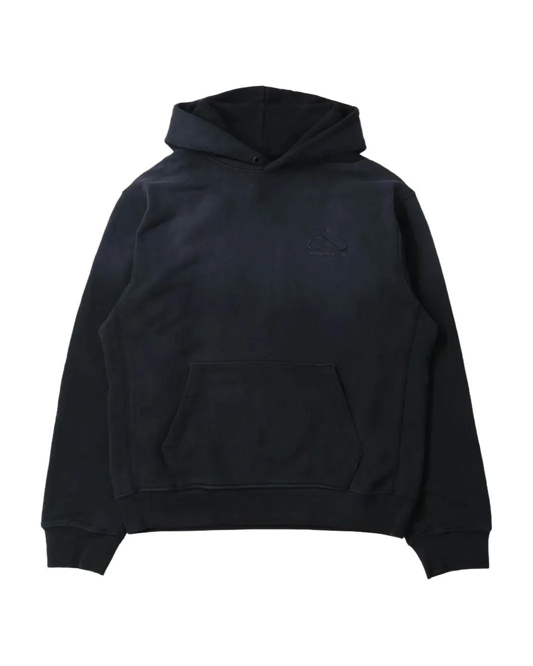 Nike Black Logo-Detail Hoodie for men