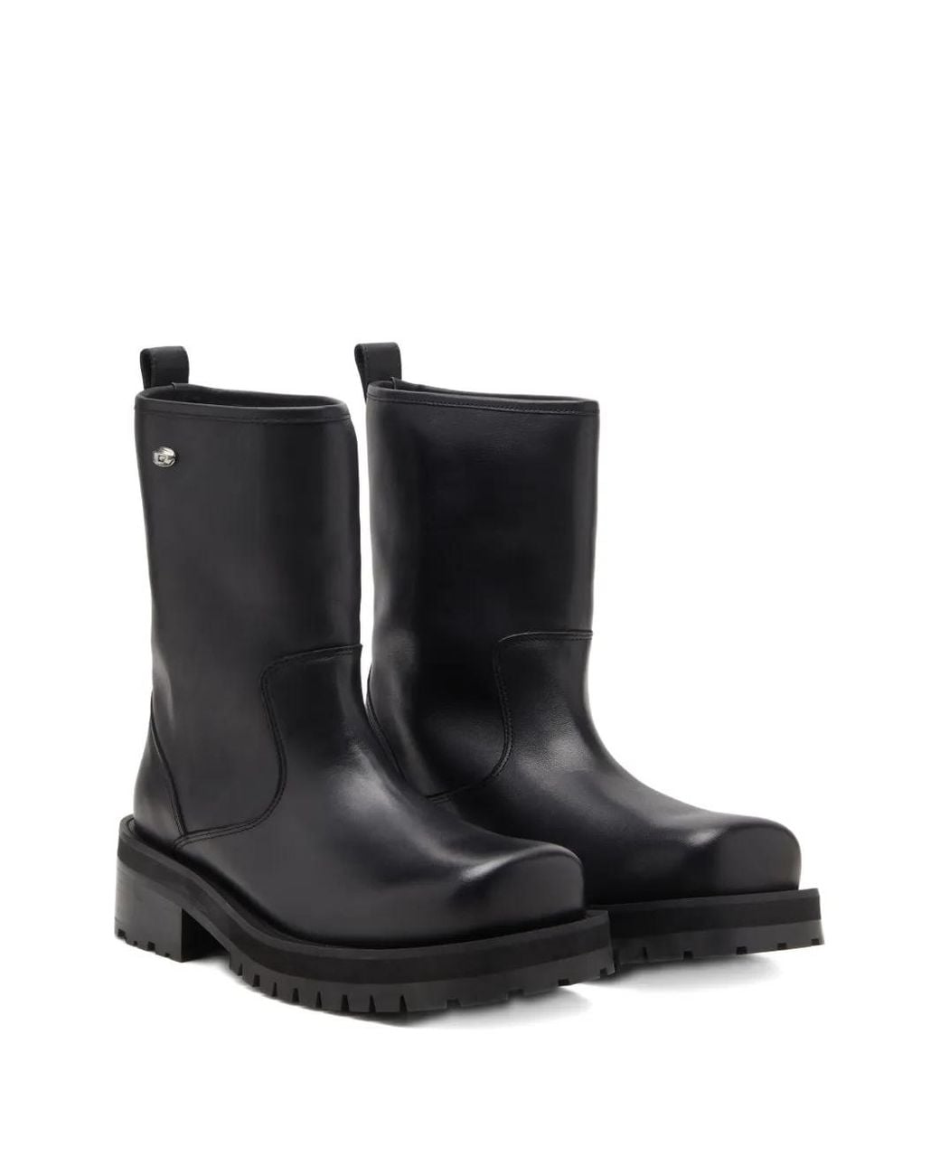 DIESEL Black D-Texan Bk Boots for men