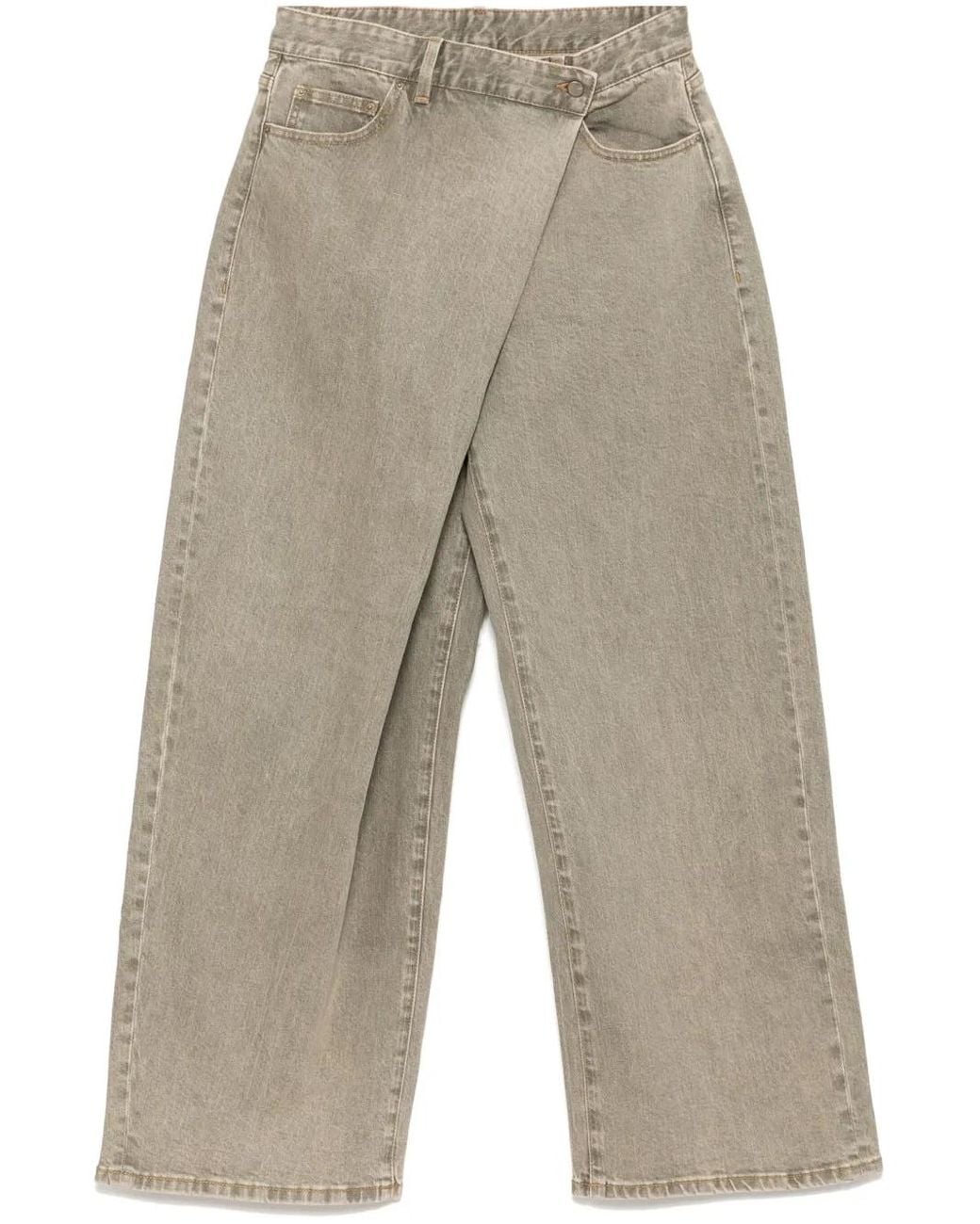 JNBY Natural Wide-Leg Jeans
