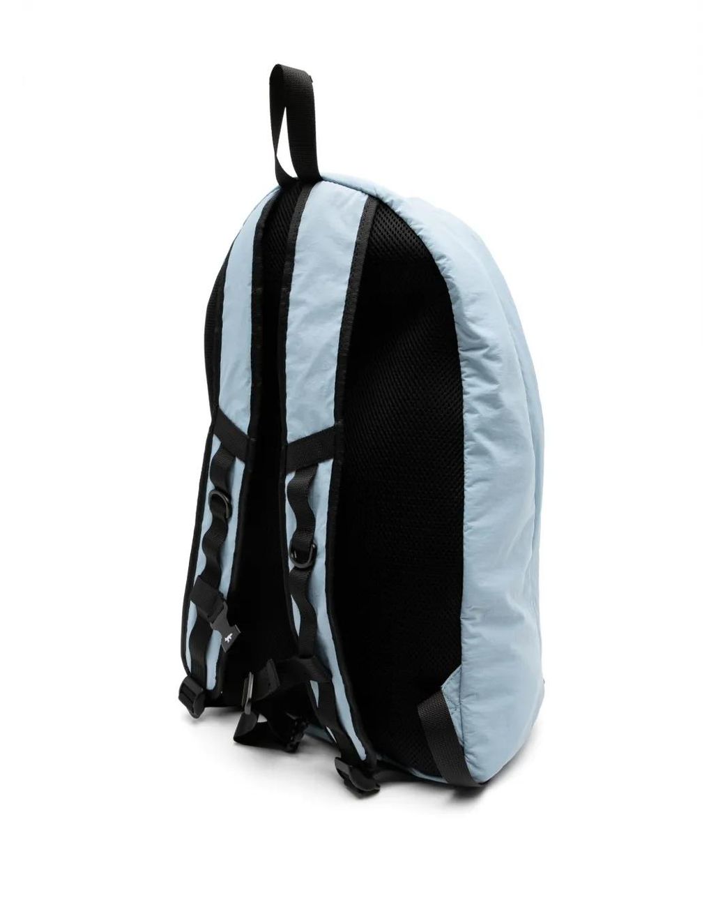 Maison Kitsuné Black Flash Fox Backpack for men