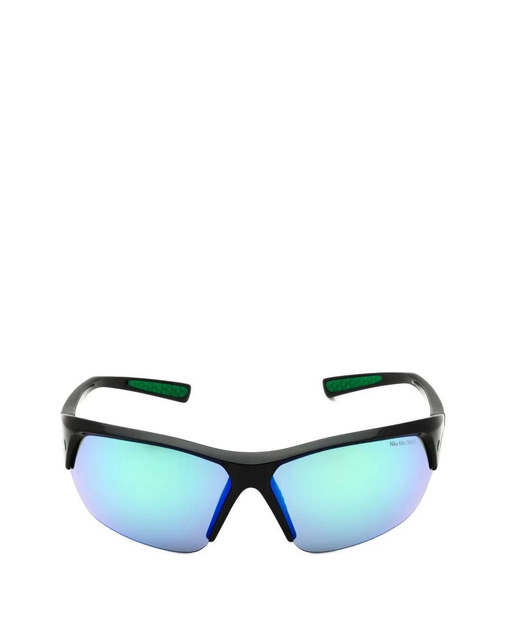 Nike Blue Shield Geometric-Frame Sunglasses for men