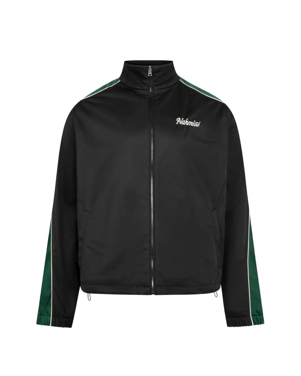 NAHMIAS Black Ollie Zip-Up Jacket for men