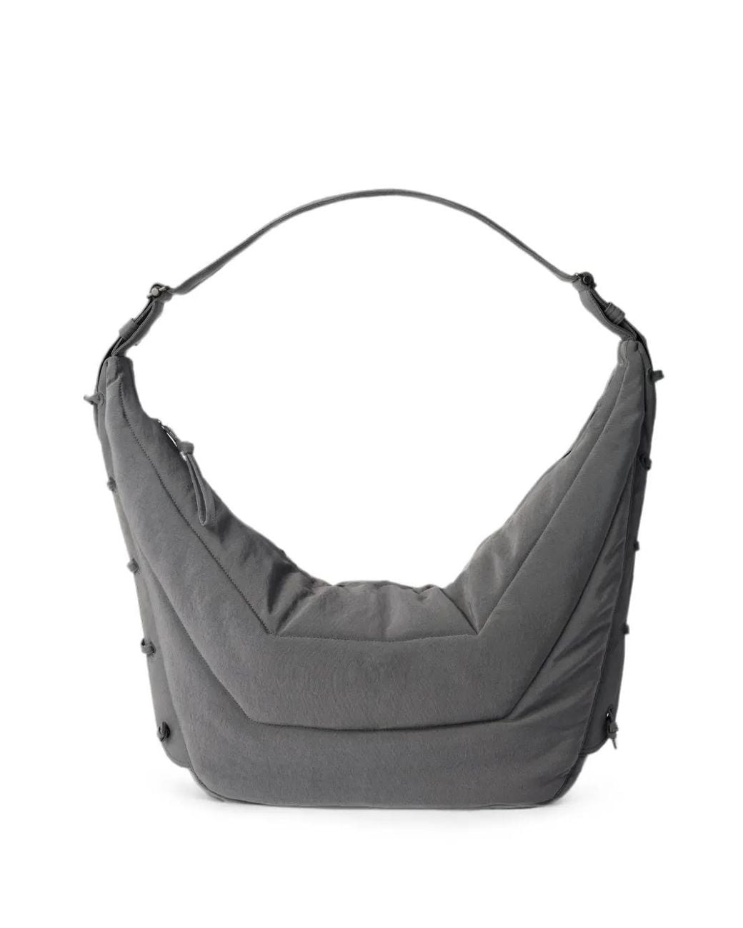 Lemaire Gray Large Soft Game Bag