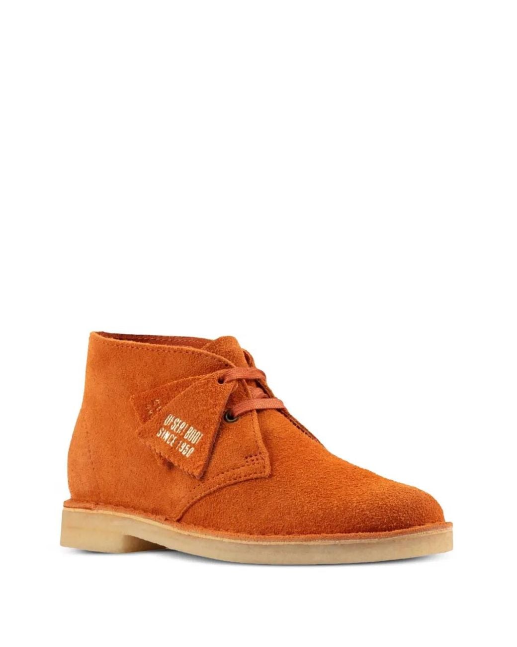 Clarks Brown "Ginger Suede" Desert Boots for men